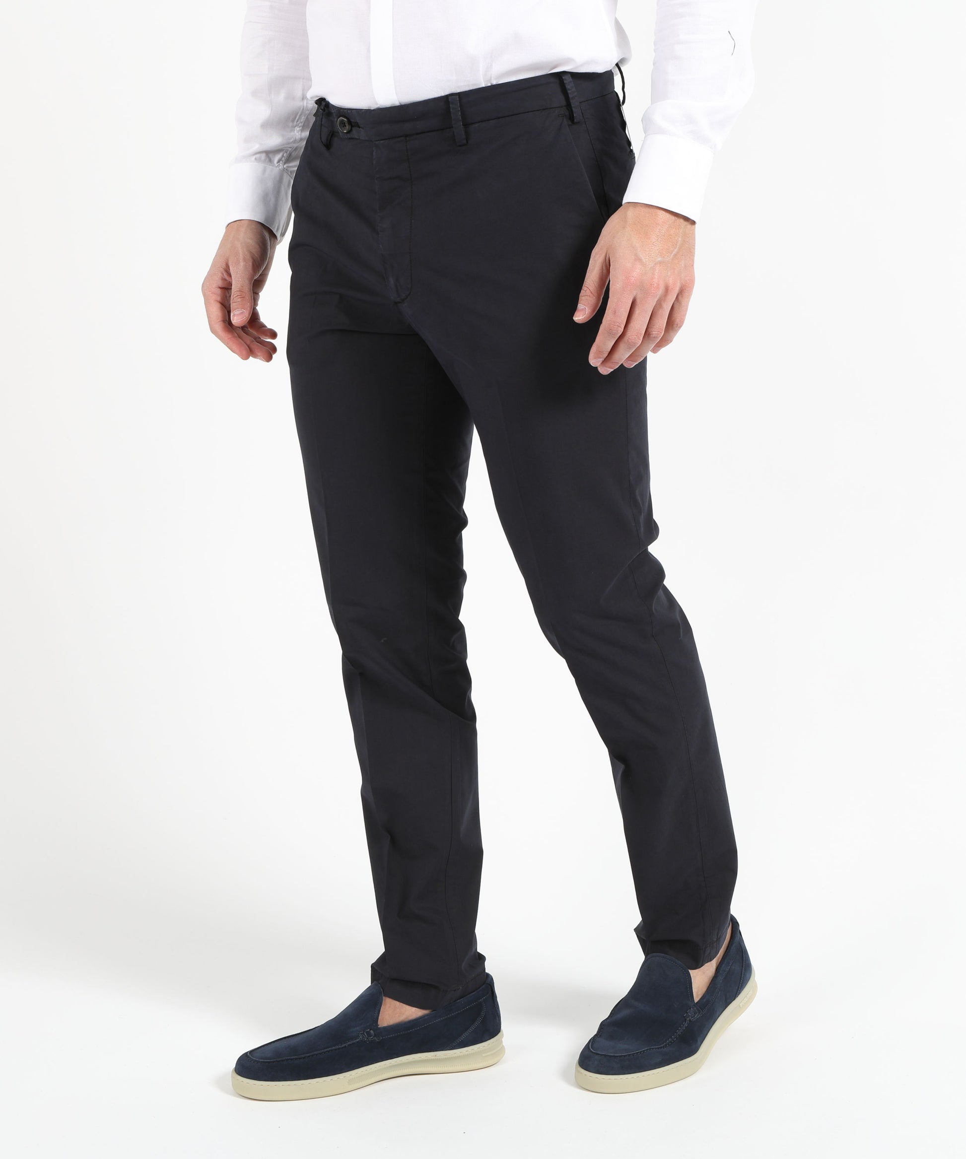 Pantaloni MICHAEL COAL Pantalone Uomo Modello Brad – Slim Fit Navy | MICHAEL COAL