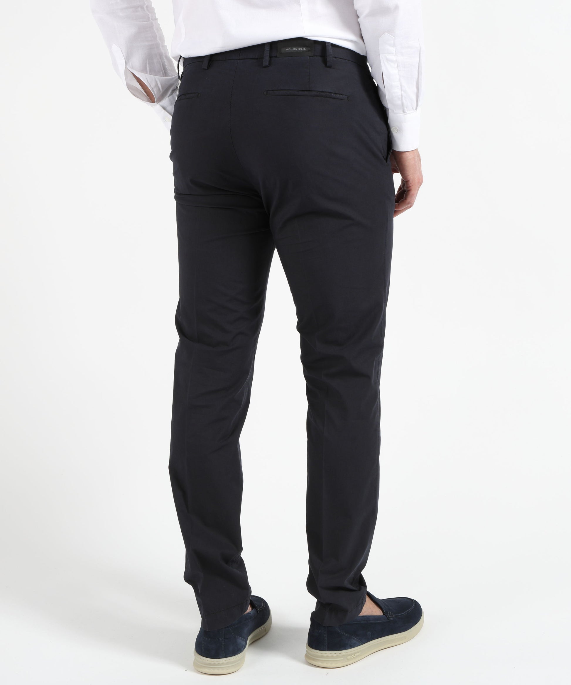 Pantaloni MICHAEL COAL Pantalone Uomo Modello Brad – Slim Fit Navy | MICHAEL COAL