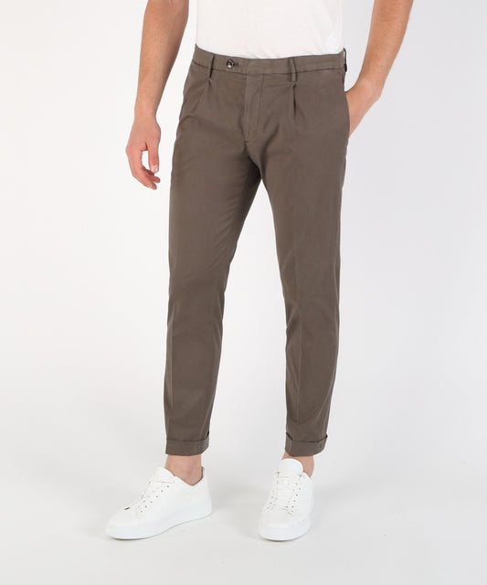 Trousers MICHAEL COAL Frederick Pleated Trousers Moro | MICHAEL COAL