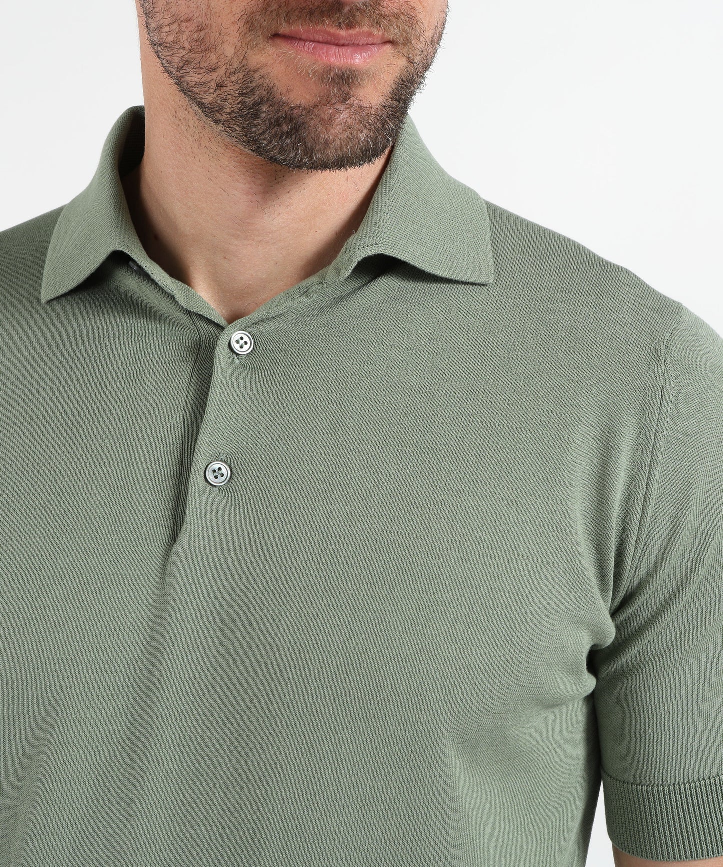 FILIPPO DE LAURENTIIS Polo manica corta 3 bottoni