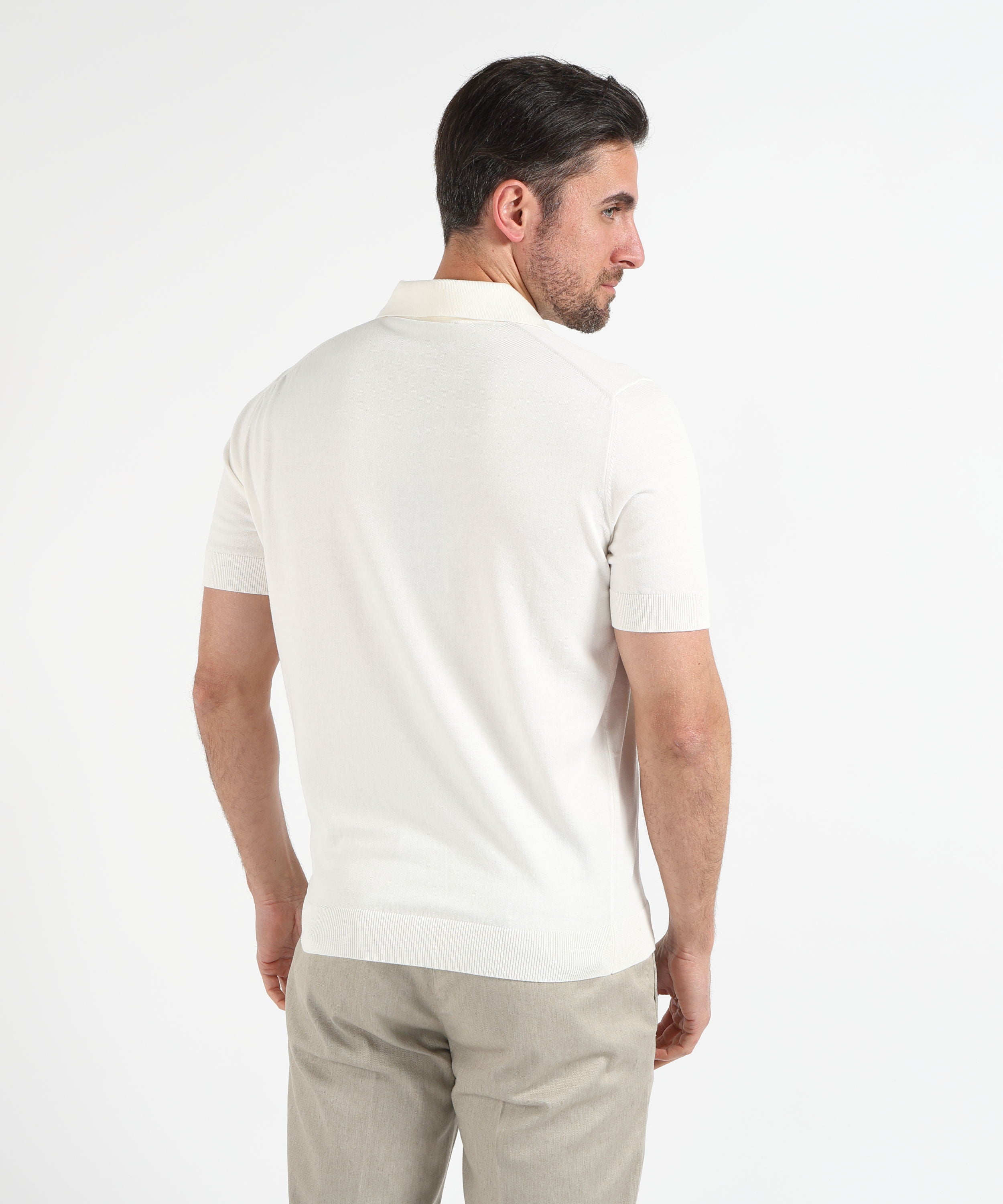 Polo FILIPPO DE LAURENTIIS Polo cotone Latte | FILIPPO DE LAURENTIIS