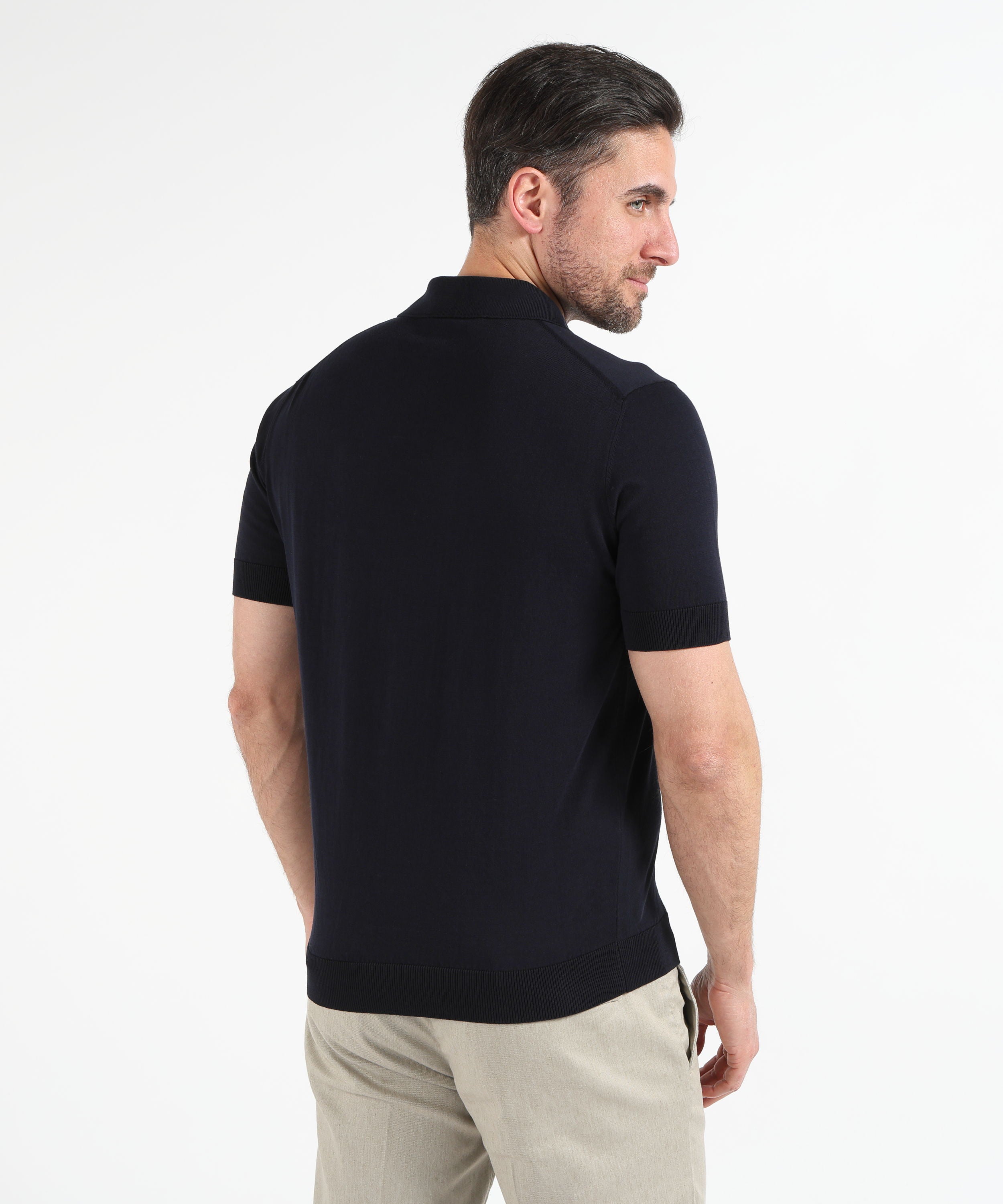 Polo FILIPPO DE LAURENTIIS Polo cotone Navy | FILIPPO DE LAURENTIIS