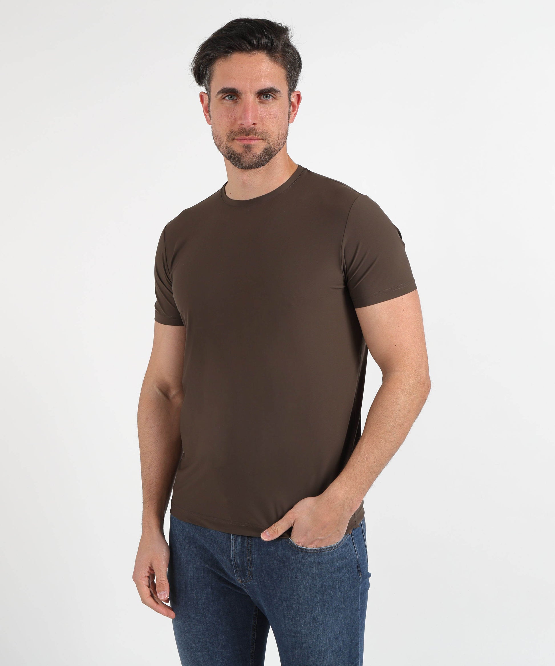 T-shirt GHIRARDELLI T-shirt girocollo Marrone | GHIRARDELLI
