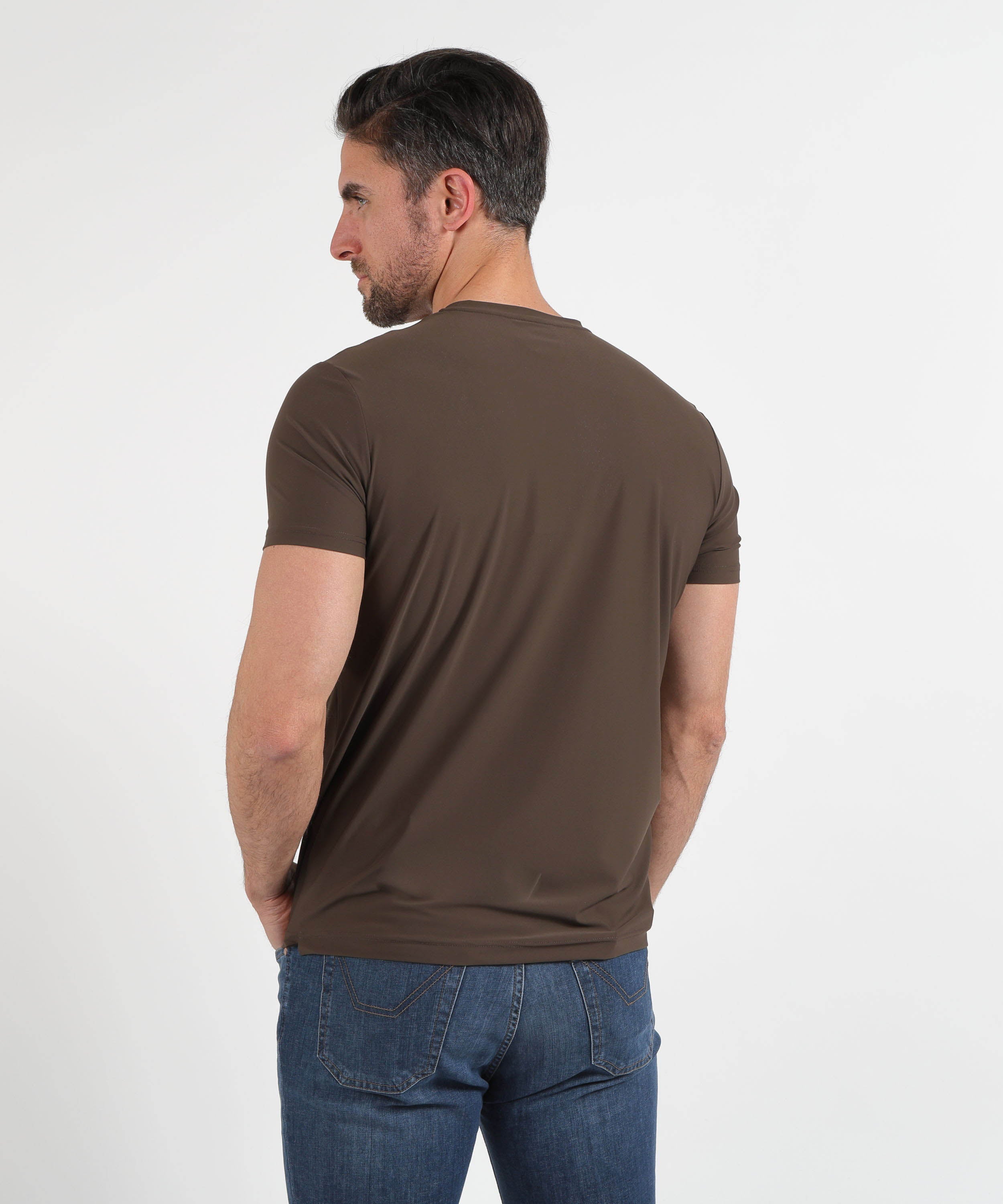 T-shirt GHIRARDELLI T-shirt girocollo Marrone | GHIRARDELLI