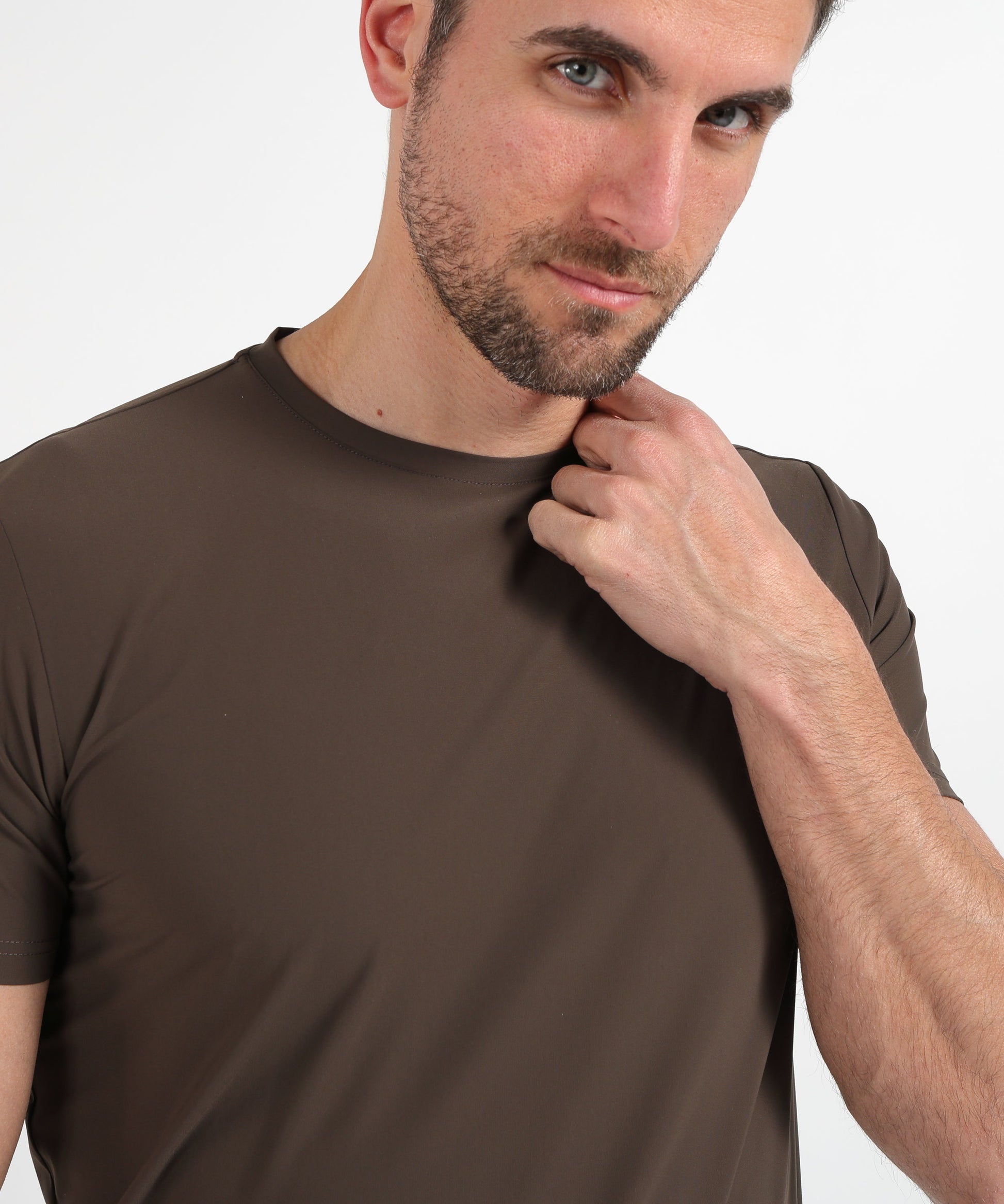 T-shirt GHIRARDELLI T-shirt girocollo Marrone | GHIRARDELLI