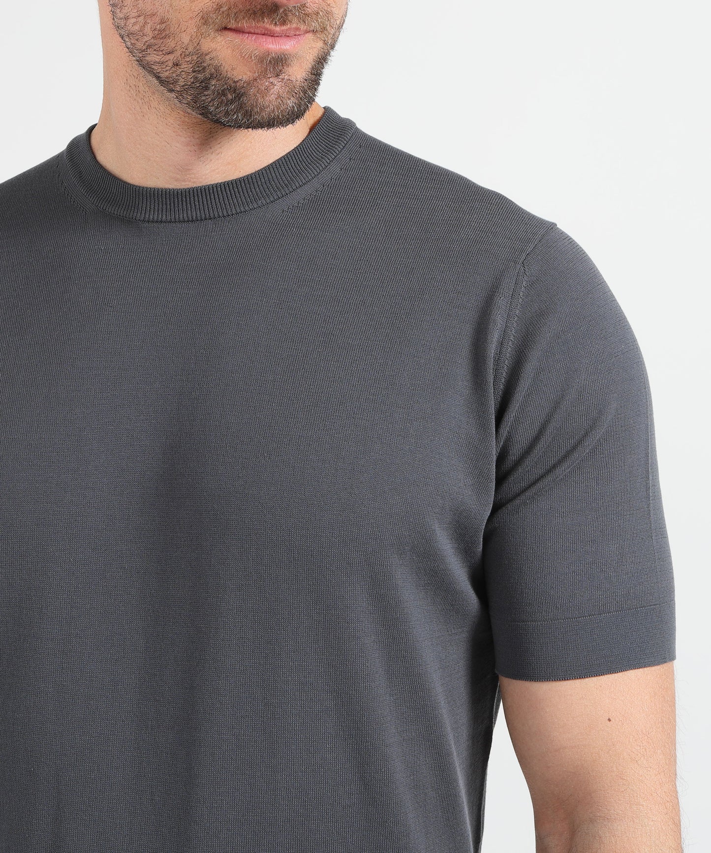 FILIPPO DE LAURENTIIS Cotton Crêpe T-Shirt
