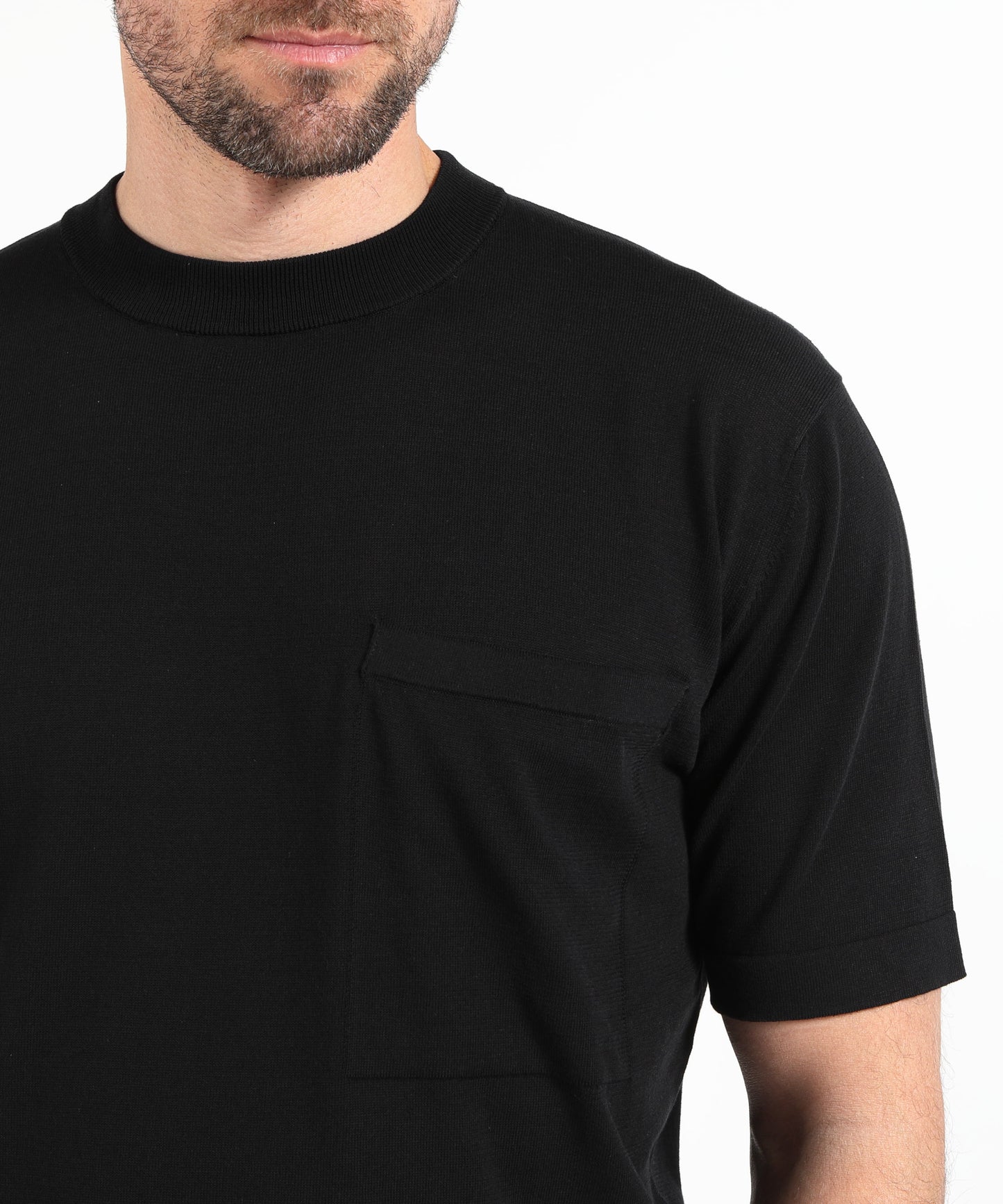 FILIPPO DE LAURENTIIS Maglia Girocollo in Filo di Cotone – Stile Casual