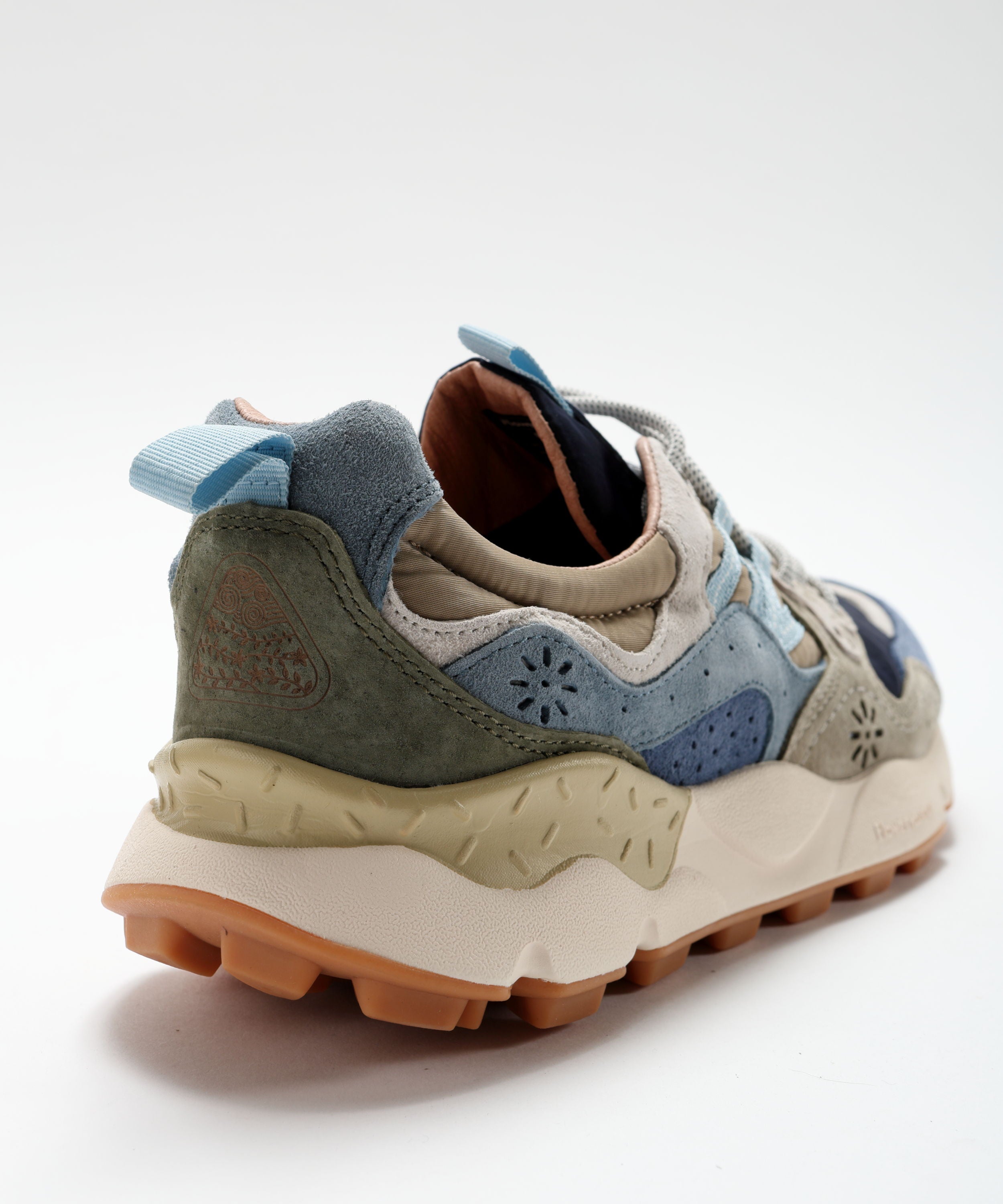 Sneakers FLOWER MOUNTAIN Yamano 3 Suede and Technical Fabric Sneakers Multicolor | FLOWER MOUNTAIN