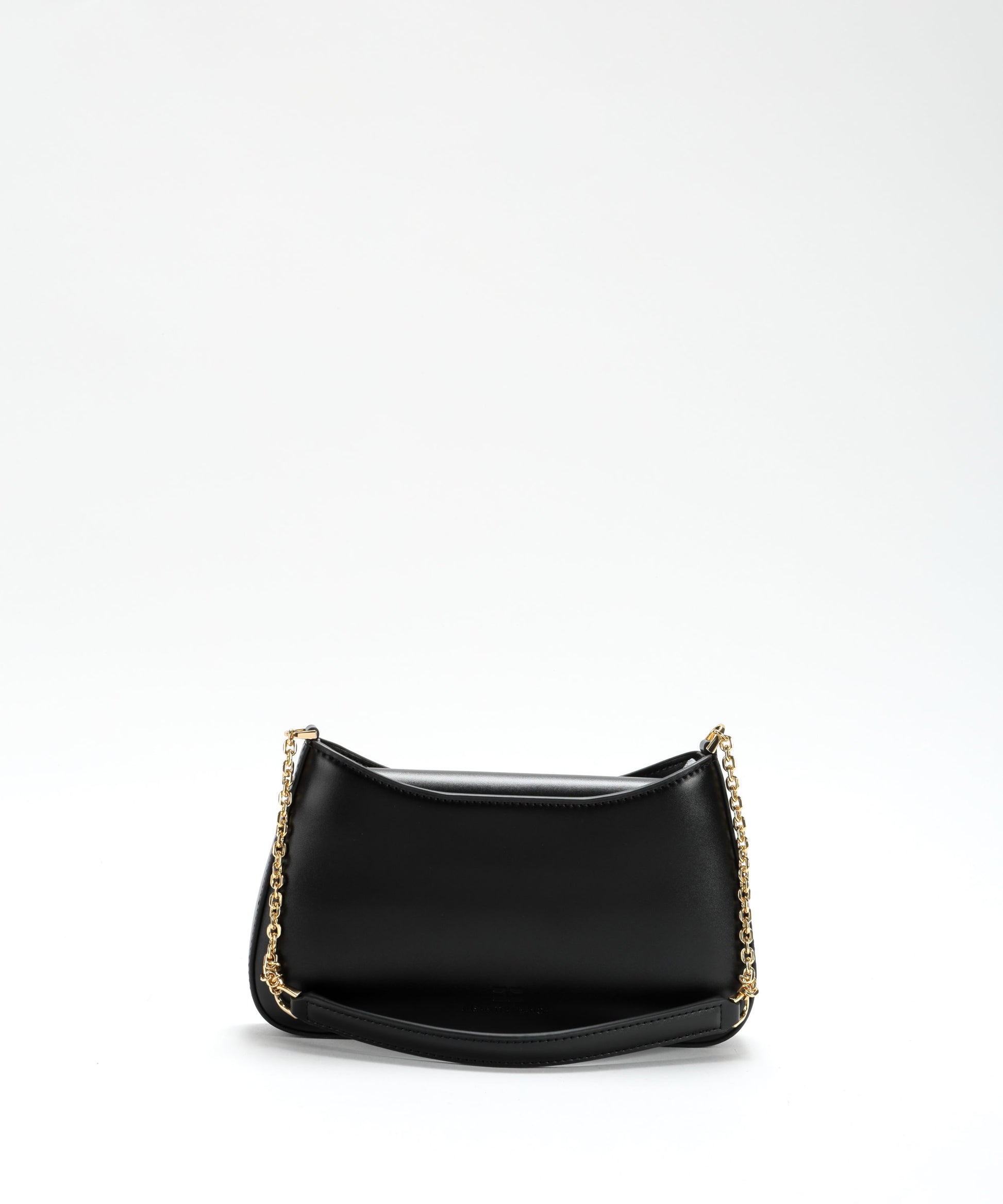 Bags ELISABETTA FRANCHI Shoulder Bag with Logo Detail Nero | ELISABETTA FRANCHI