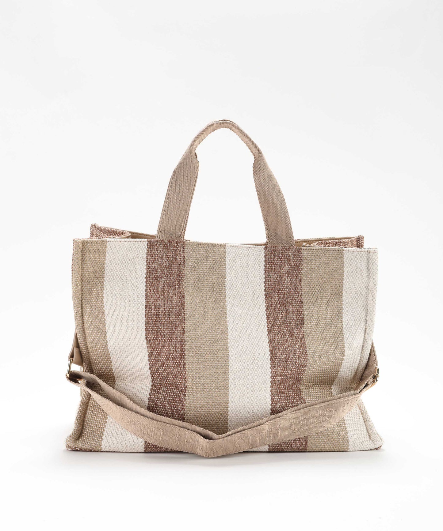 LIUJO SOFT Tote bag grande a righe