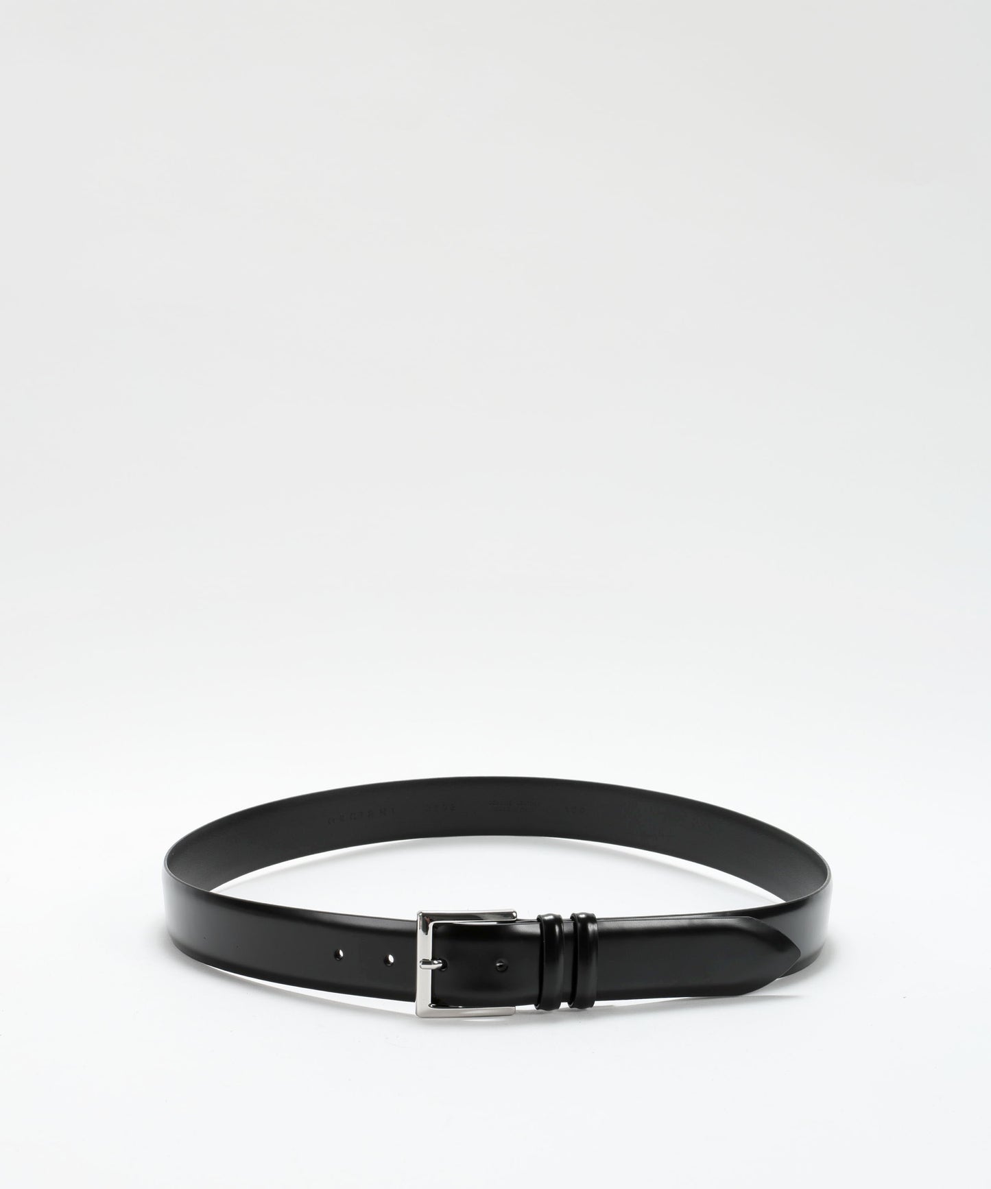 ORCIANI Cintura classica calf in pelle 3,5 cm