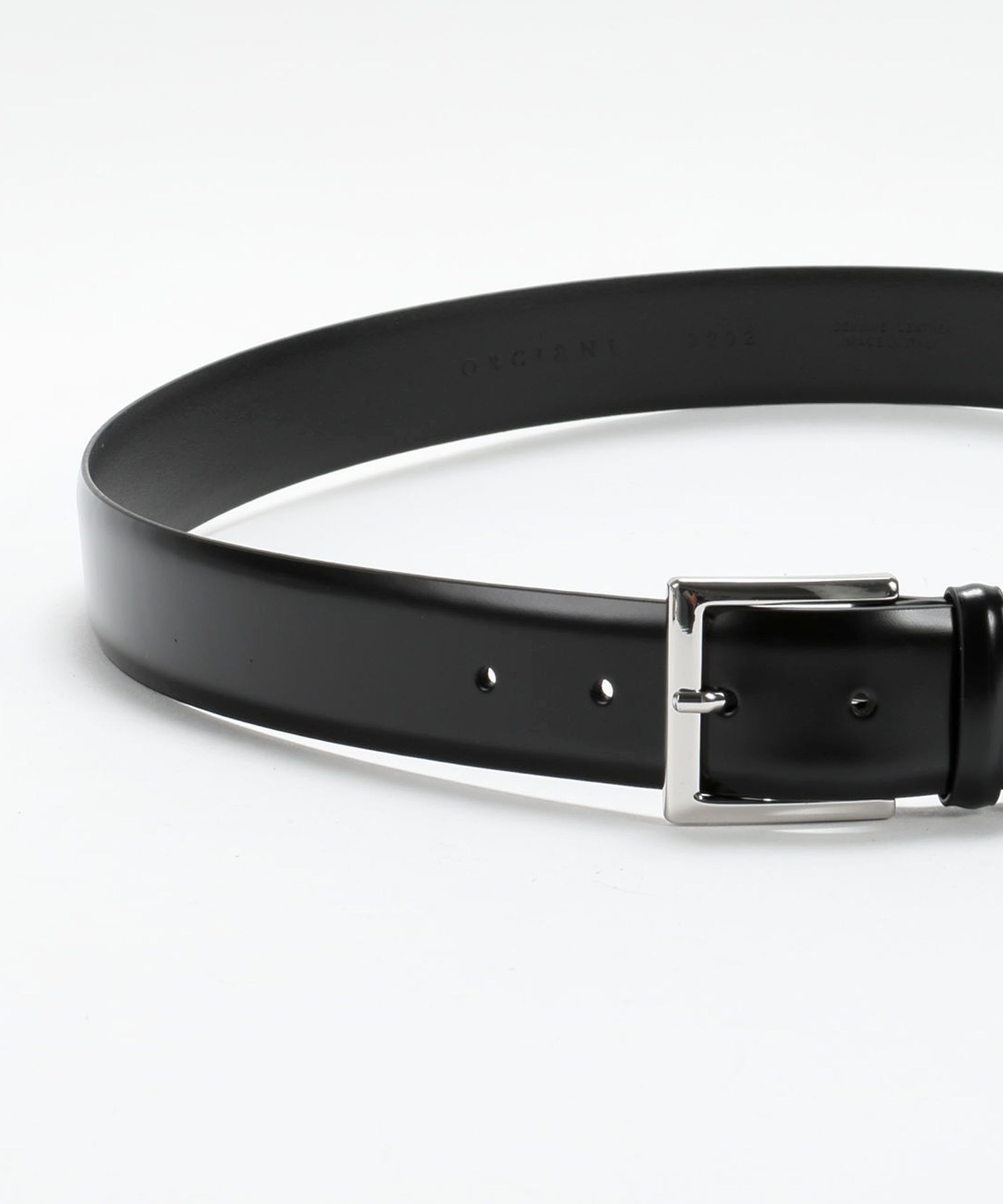 ORCIANI Cintura classica calf in pelle 3,5 cm