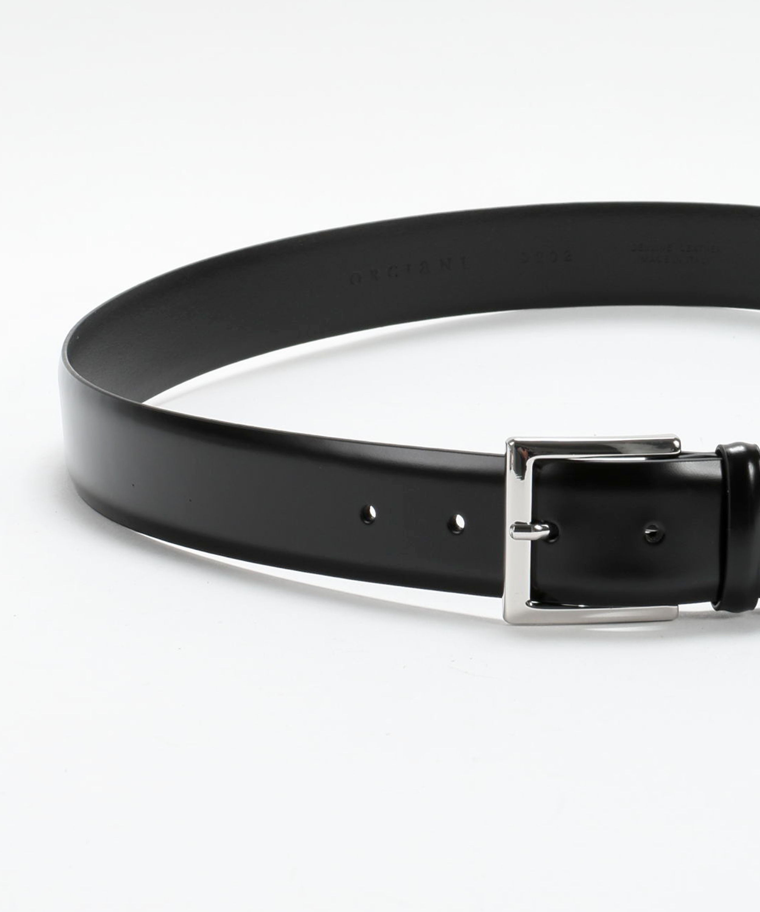 Belts ORCIANI Classic Calf Leather Belt 3.5 cm Nero | ORCIANI