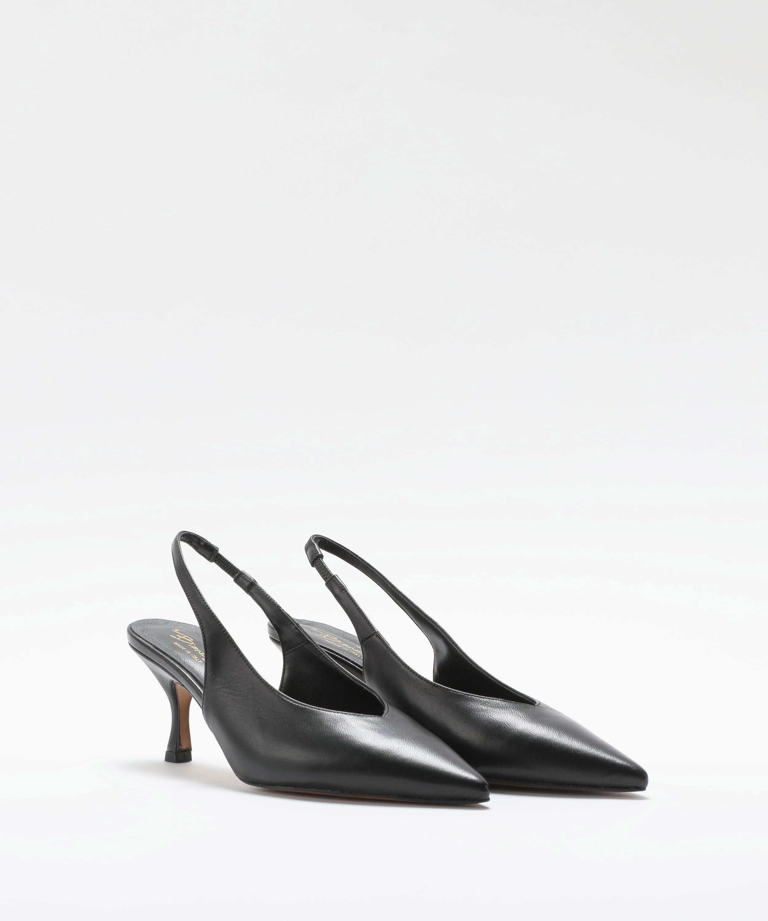 Chanel BIANCA DI Leather Chanel-Style Shoes Nero | BIANCA DI