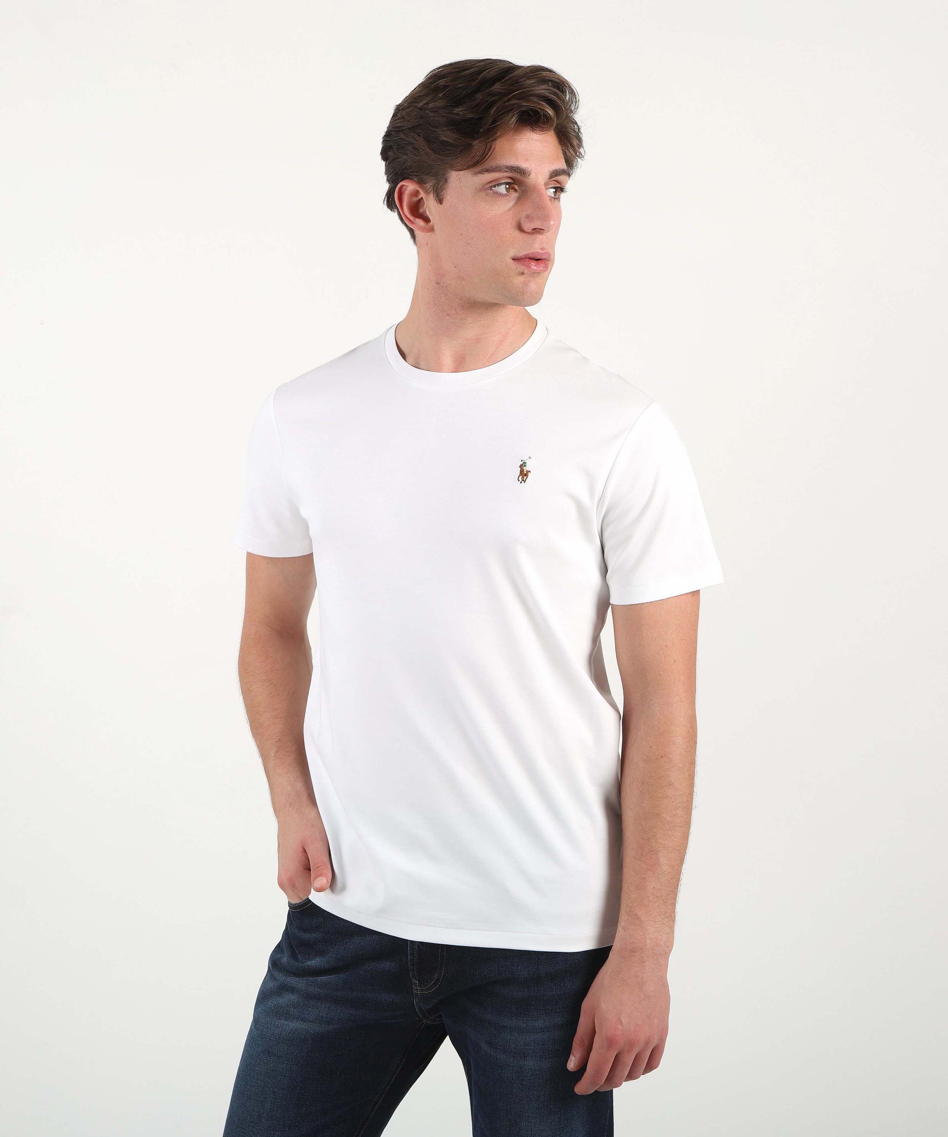 T-shirt POLO RALPH LAUREN t-shirt pima cotton Bianco | POLO RALPH LAUREN