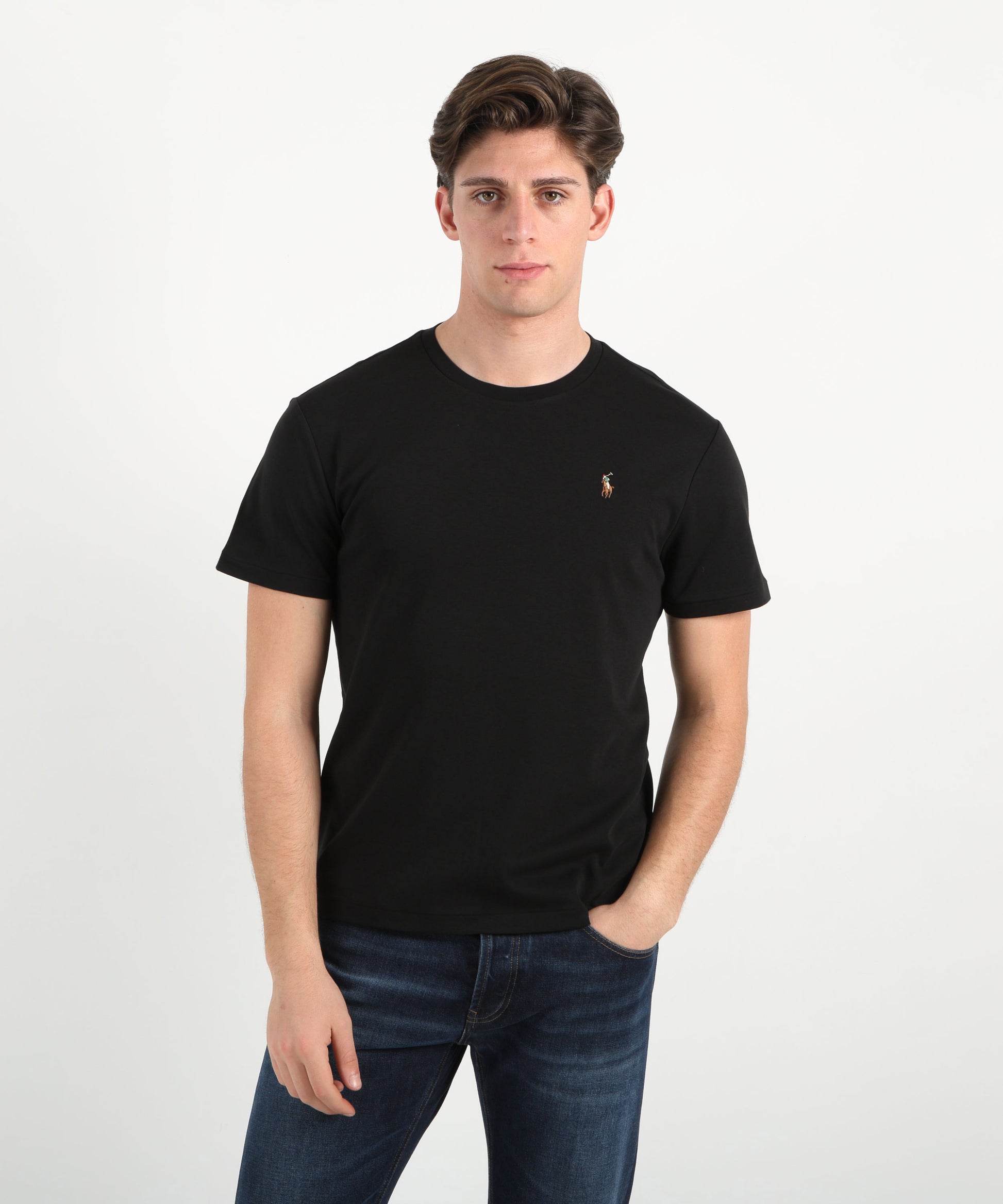T-shirt POLO RALPH LAUREN t-shirt pima cotton Nero | POLO RALPH LAUREN