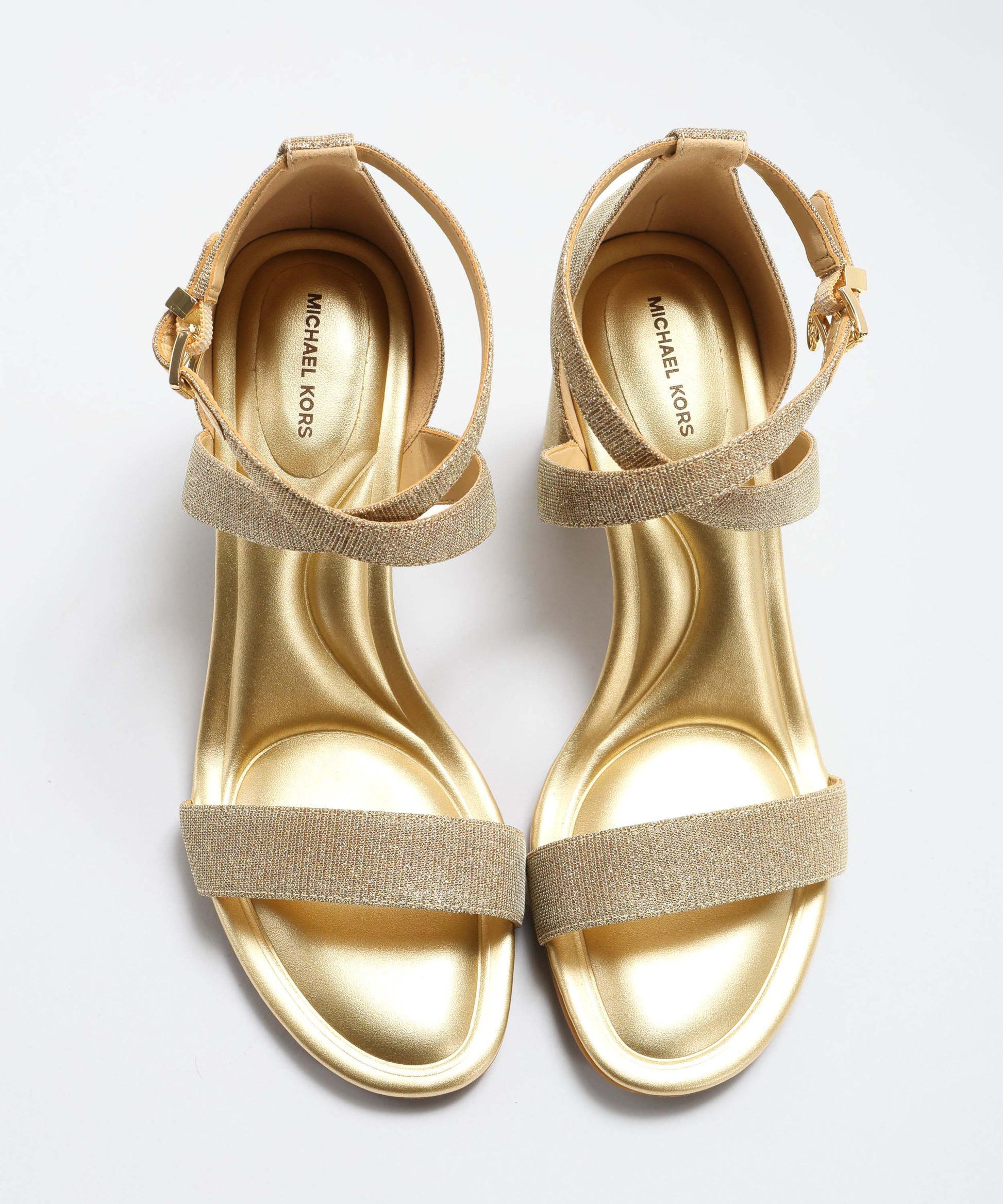 Sandals MICHAEL KORS Cross-Strap Sandals Oro | MICHAEL KORS