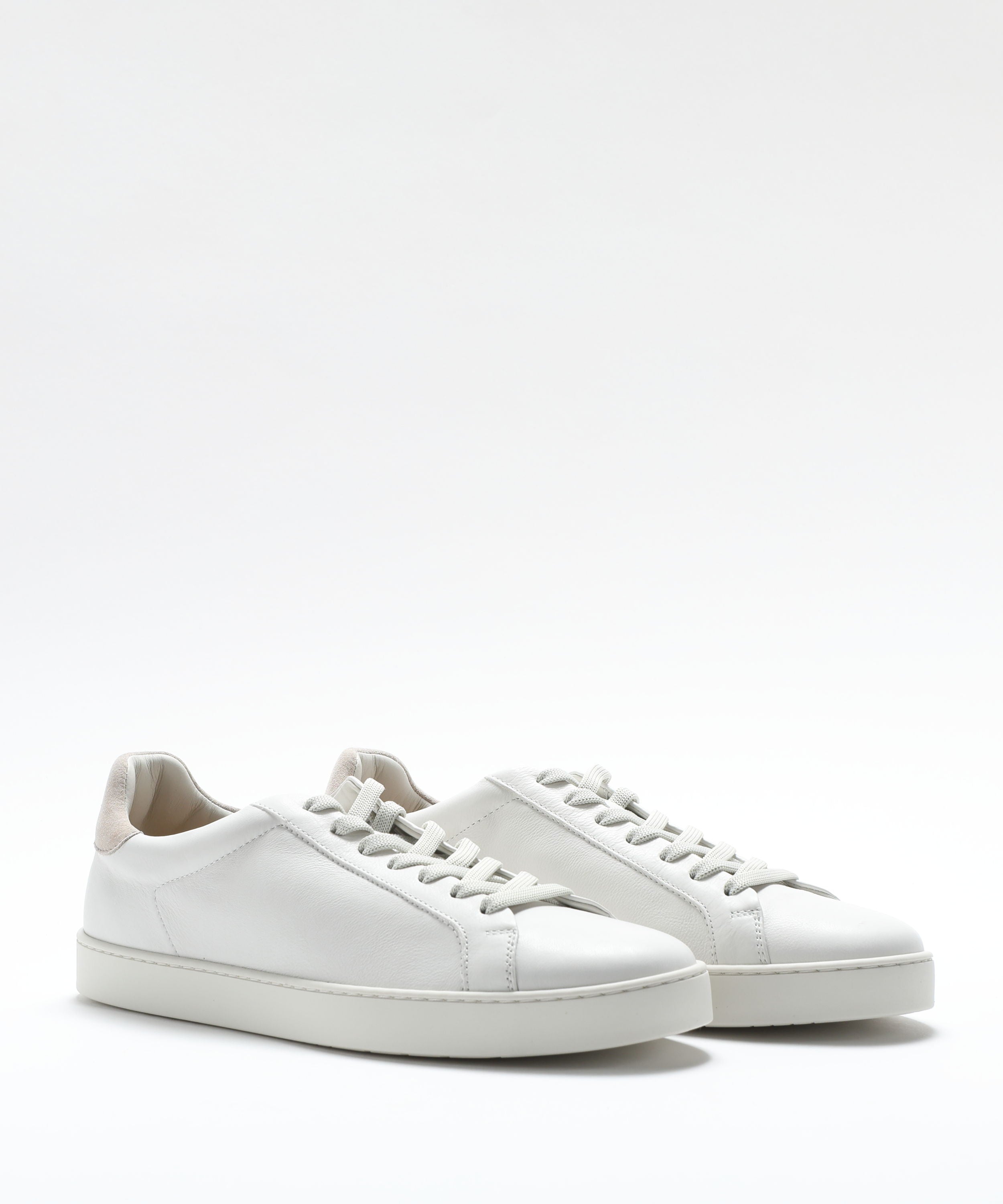 Sneakers GIANO Men’s Leather Sneakers Bianco | GIANO
