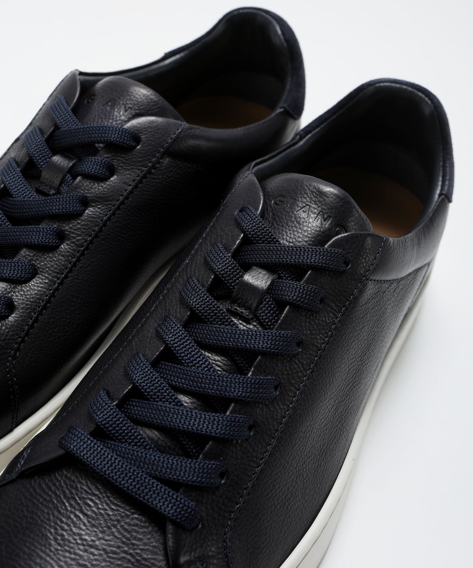 Sneakers GIANO Men’s Leather Sneakers Blu | GIANO