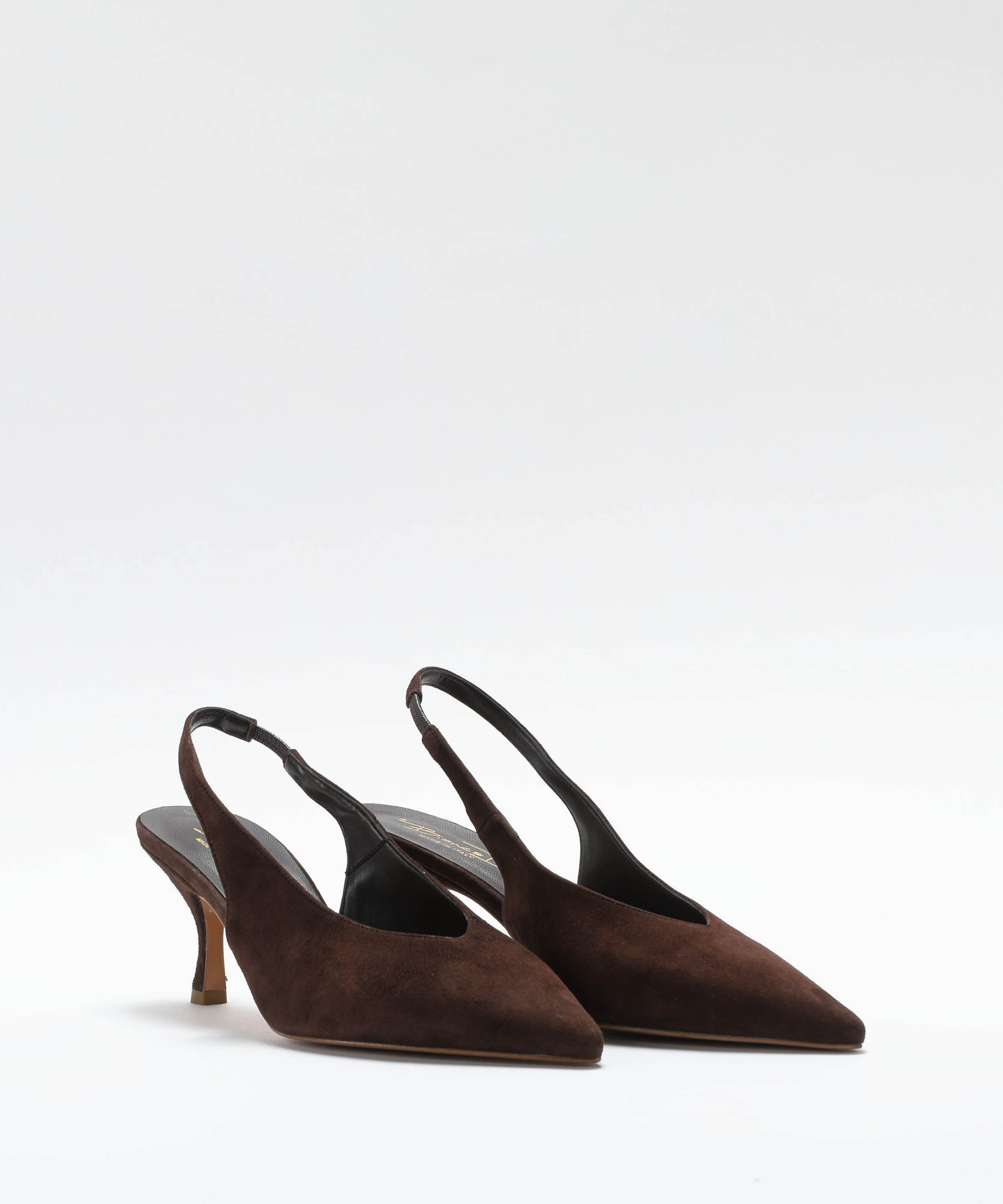 Chanel BIANCA DI Suede Chanel-Style Shoes Testa di moro | BIANCA DI
