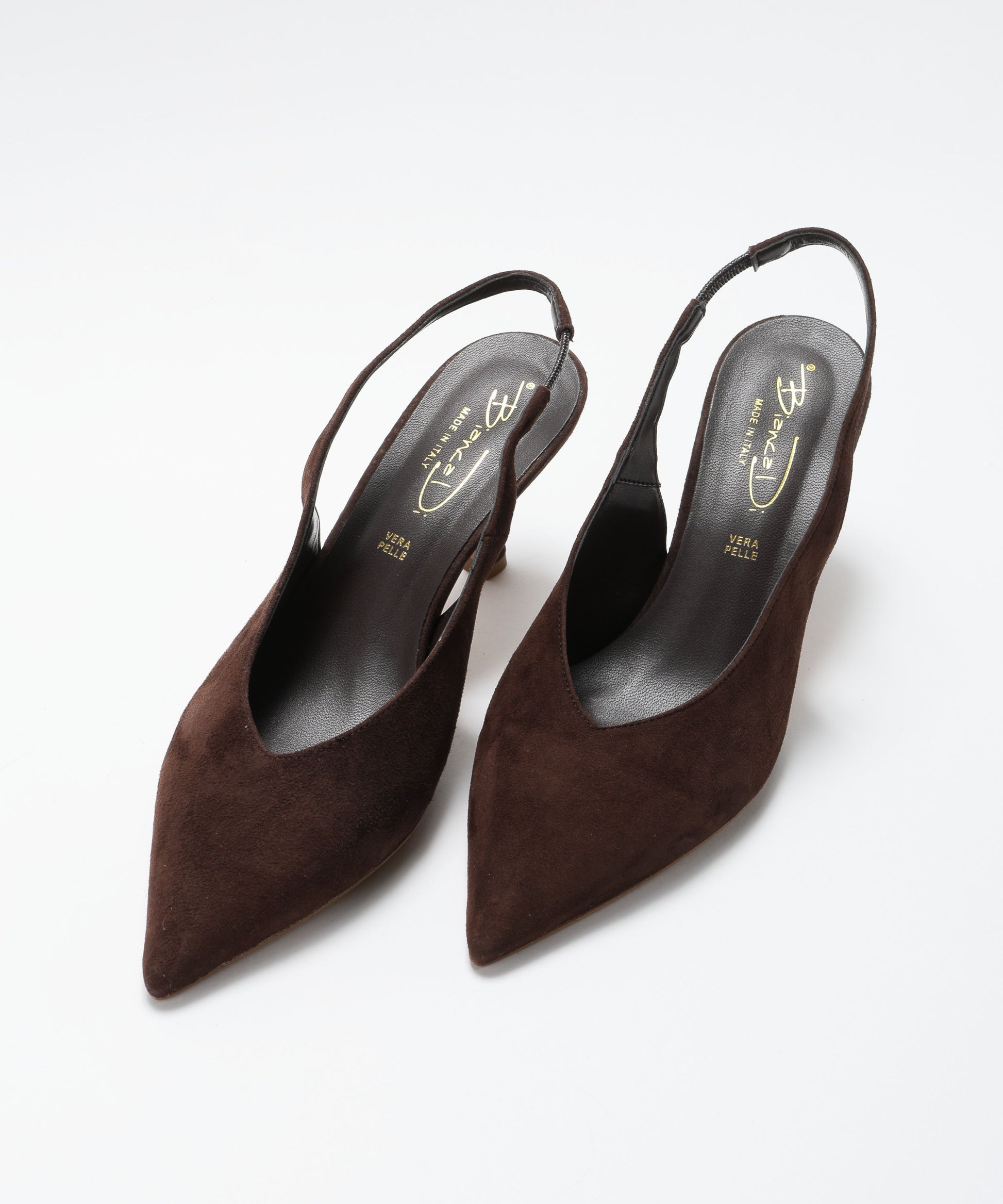 Chanel BIANCA DI Suede Chanel-Style Shoes Testa di moro | BIANCA DI