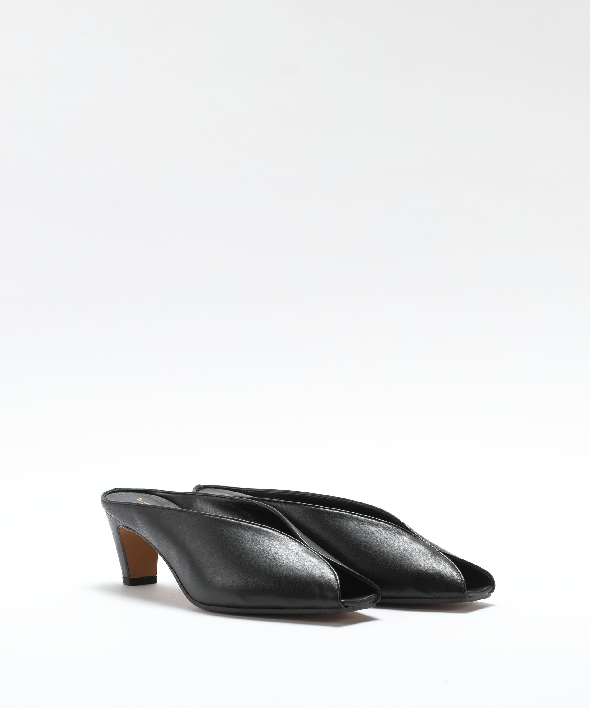 Sabot BIANCA DI Sabot Punta Quadrata Nero | BIANCA DI