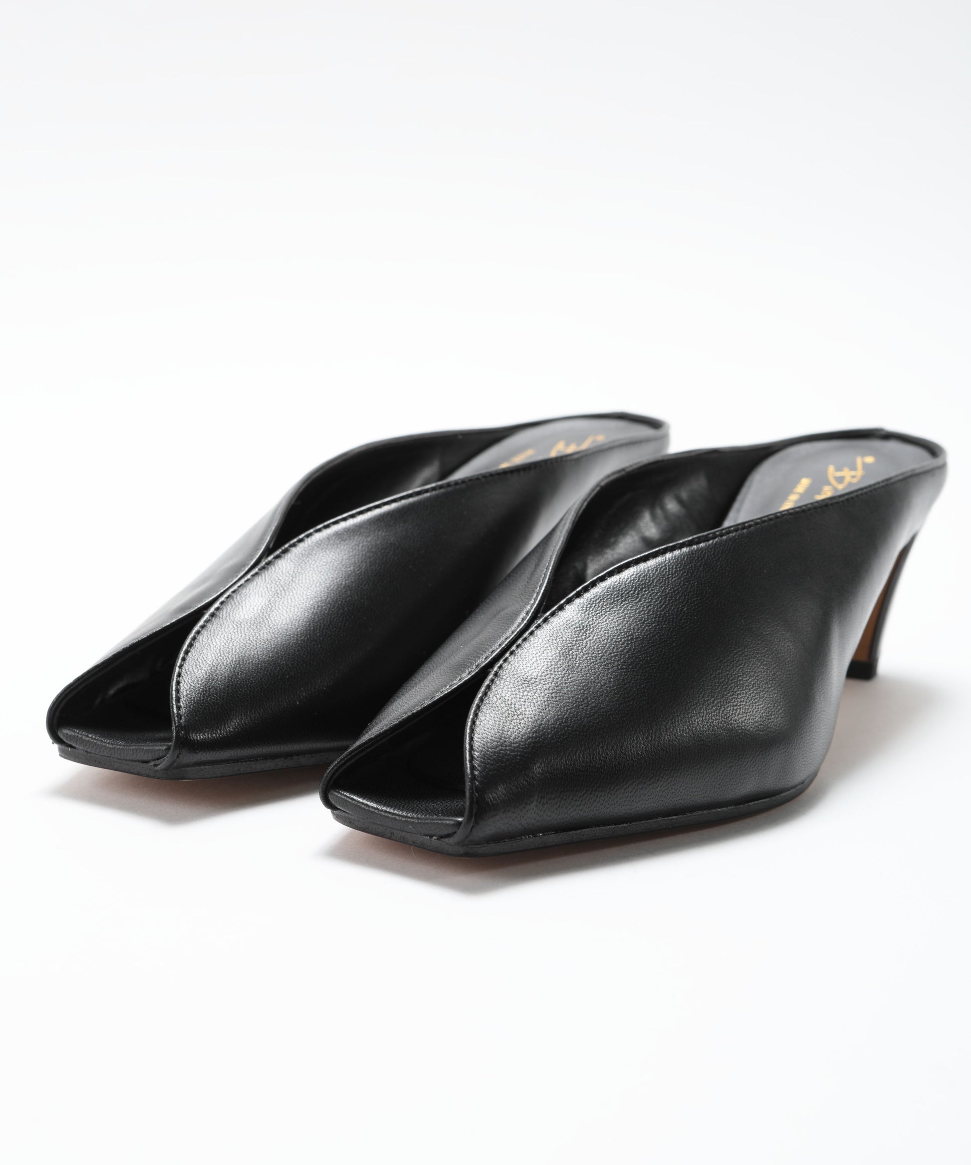 Sabot BIANCA DI Sabot Punta Quadrata Nero | BIANCA DI