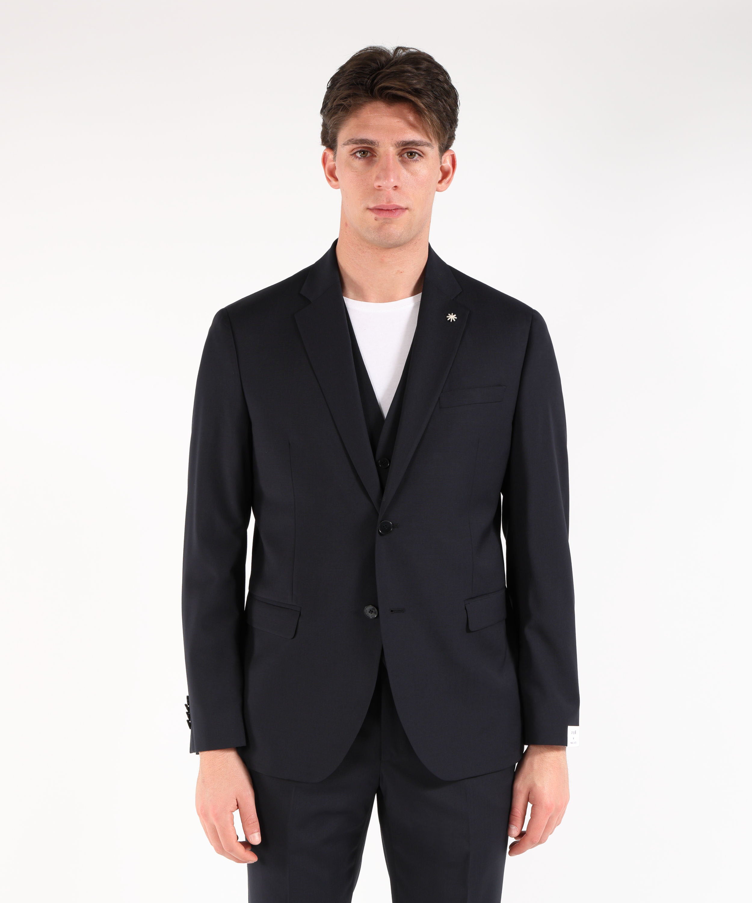 Dresses & Suits MANUEL RITZ Drop 8 suit with waistcoat and matching trousers 44 | MANUEL RITZ
