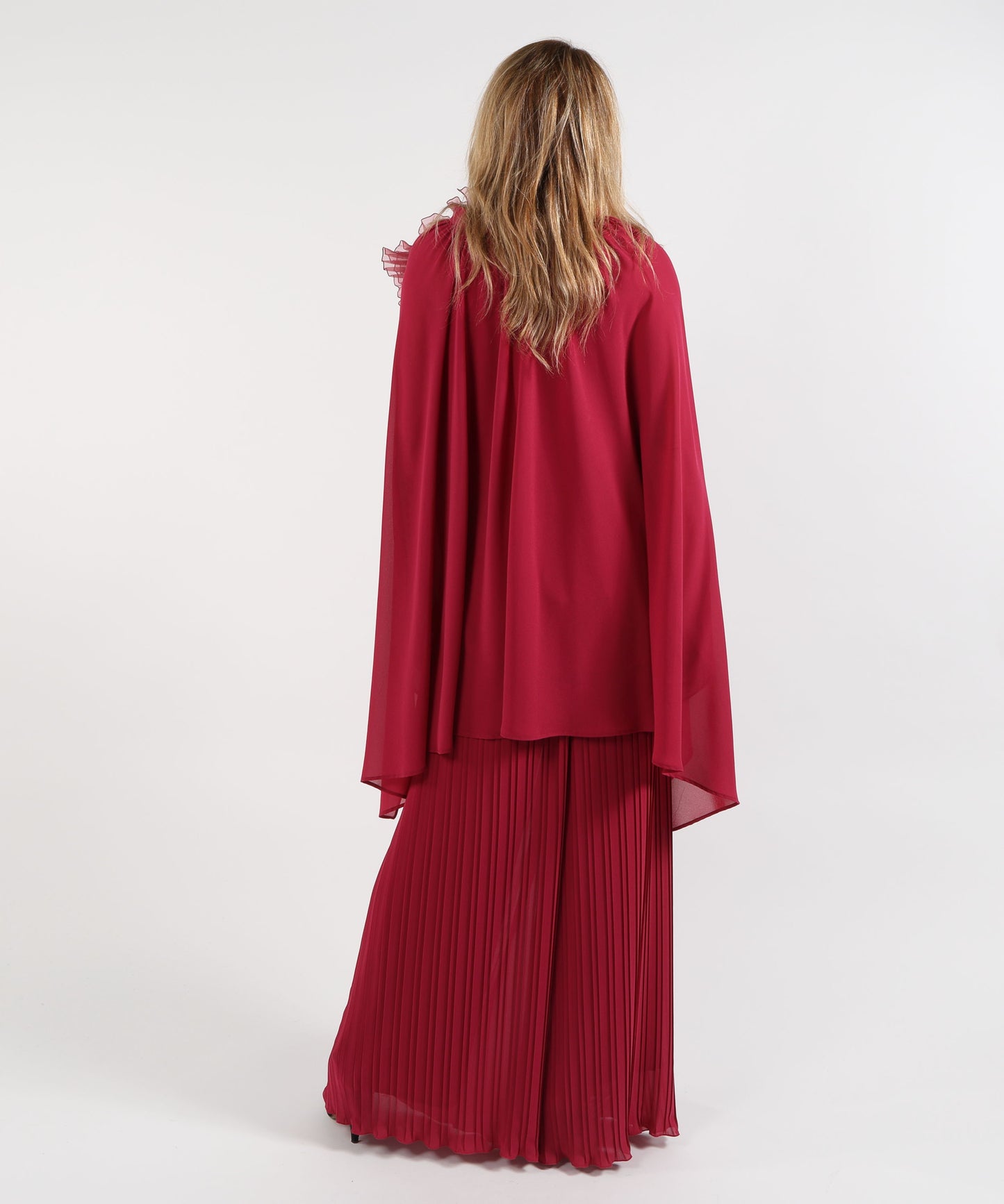 ELISABETTA DORI Tunic and Pleated Pants Set