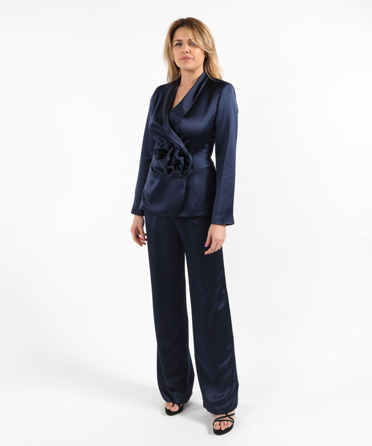 Completi ELISABETTA DORI Completo Giacca Doppiopetto e Pantalone Blu | ELISABETTA DORI