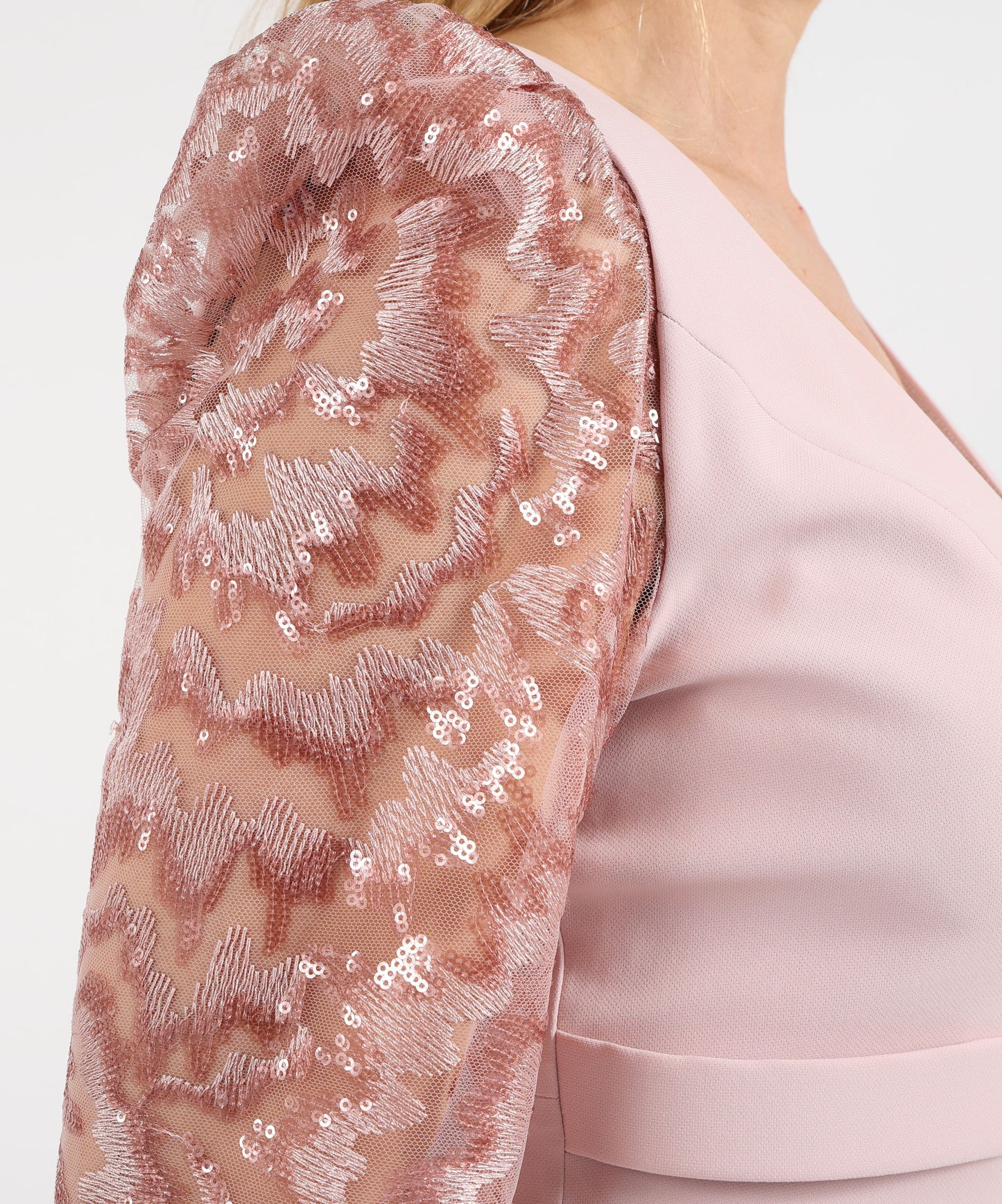 ANTONIO D'ERRICO Abito Midi con Paillettes