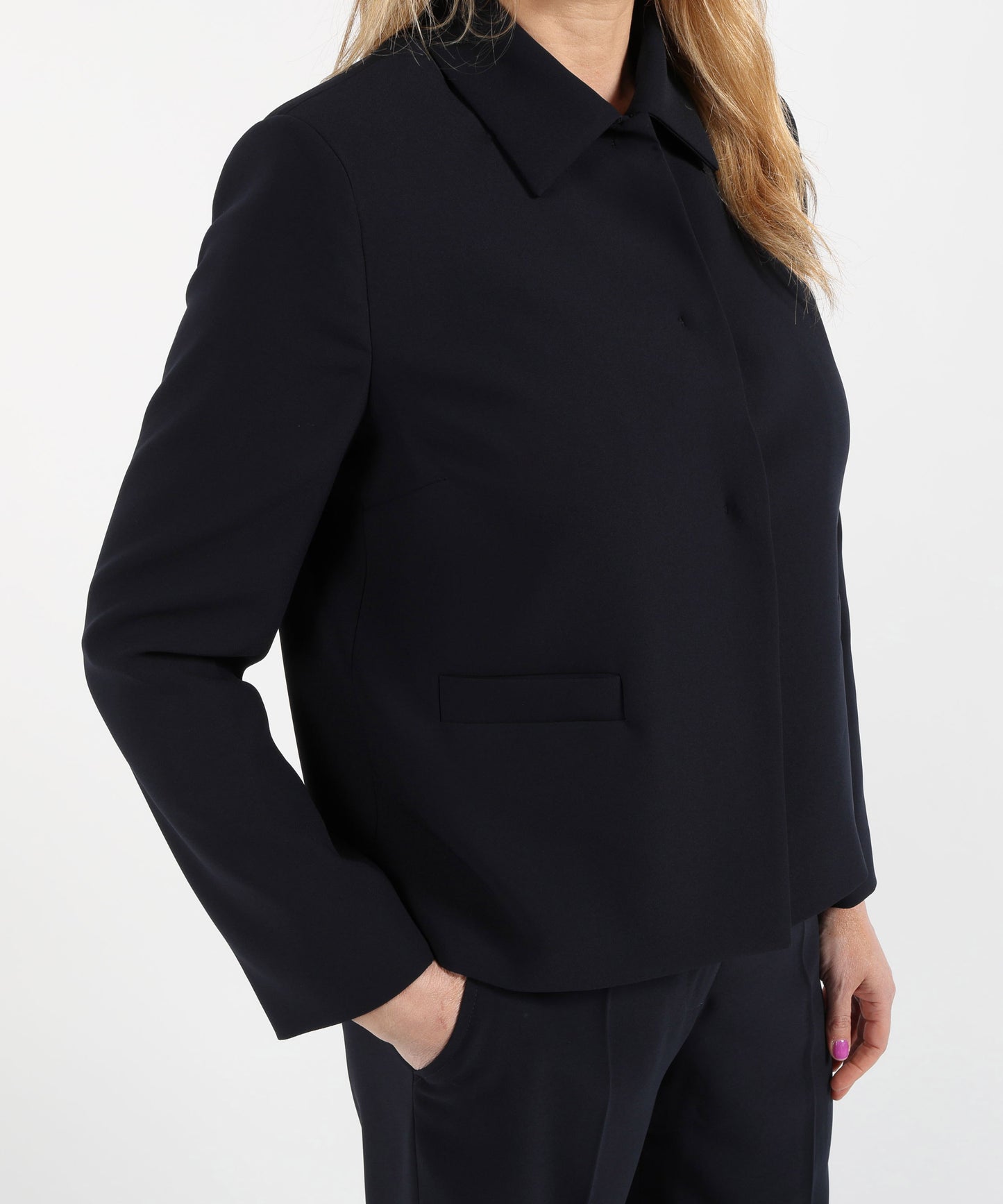ELENA MIRO'Crepe Jacket
