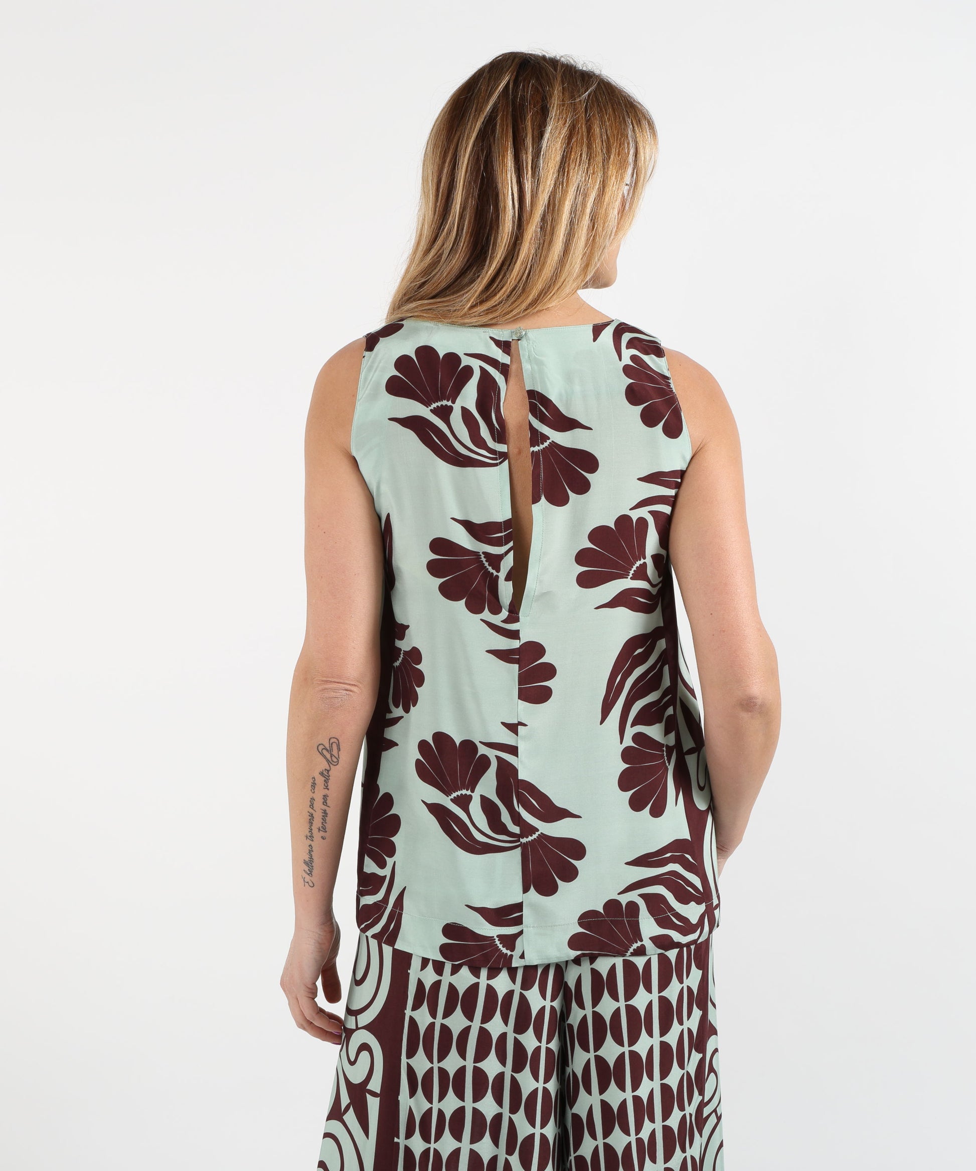 Outfits TO.ABI Top and Pants Set Menta | TO.ABI