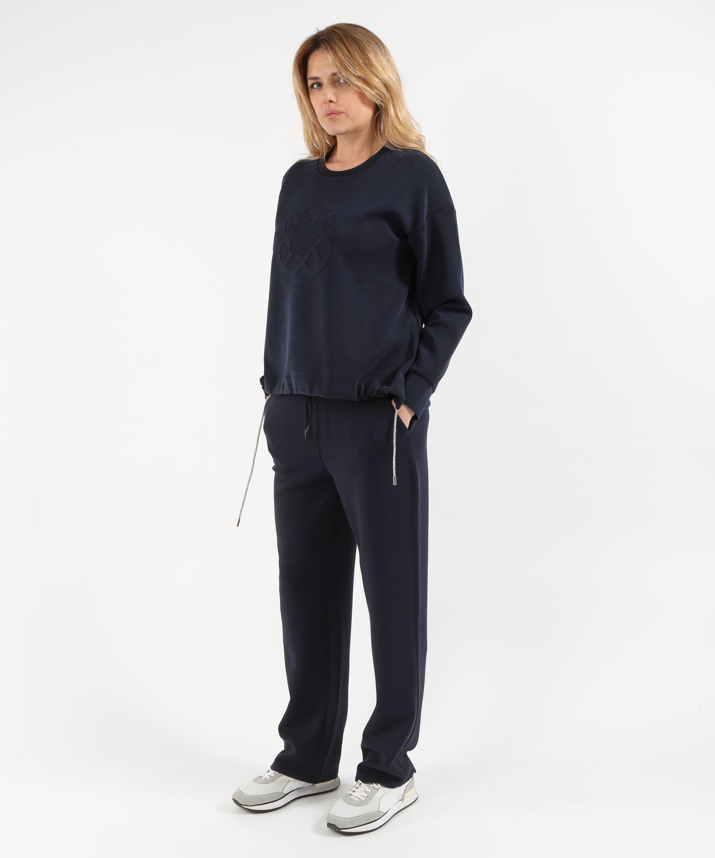 ELENA MIRO' Scuba Palazzo Pants
