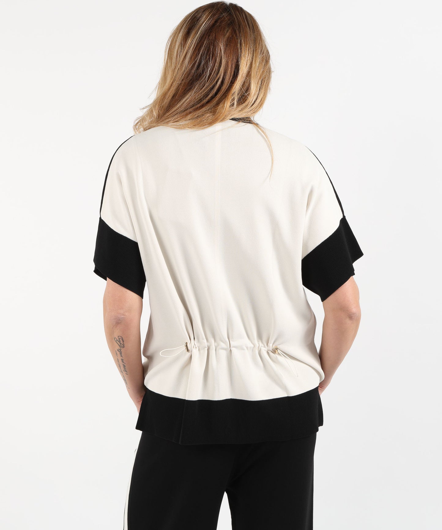 ELENA MIRO' Cardigan maniche corte misto viscosa