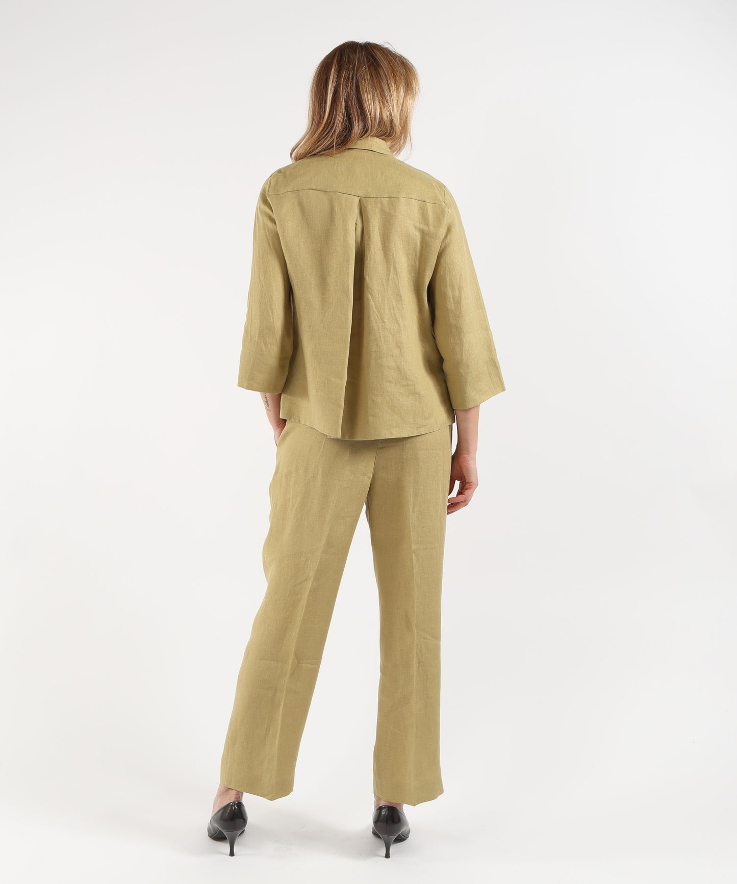 ELENA MIRO' Linen Pants