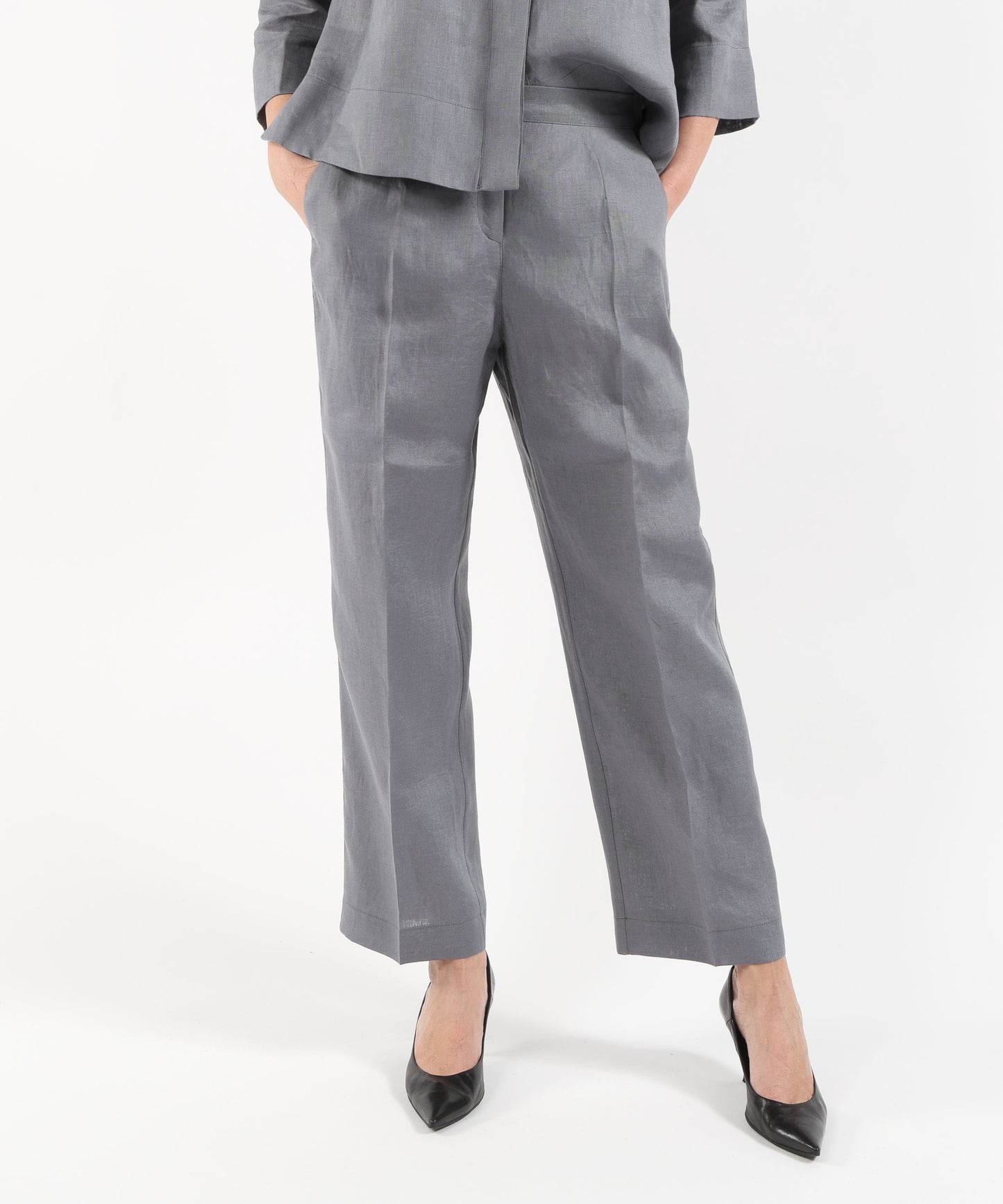 ELENA MIRO' Linen Pants