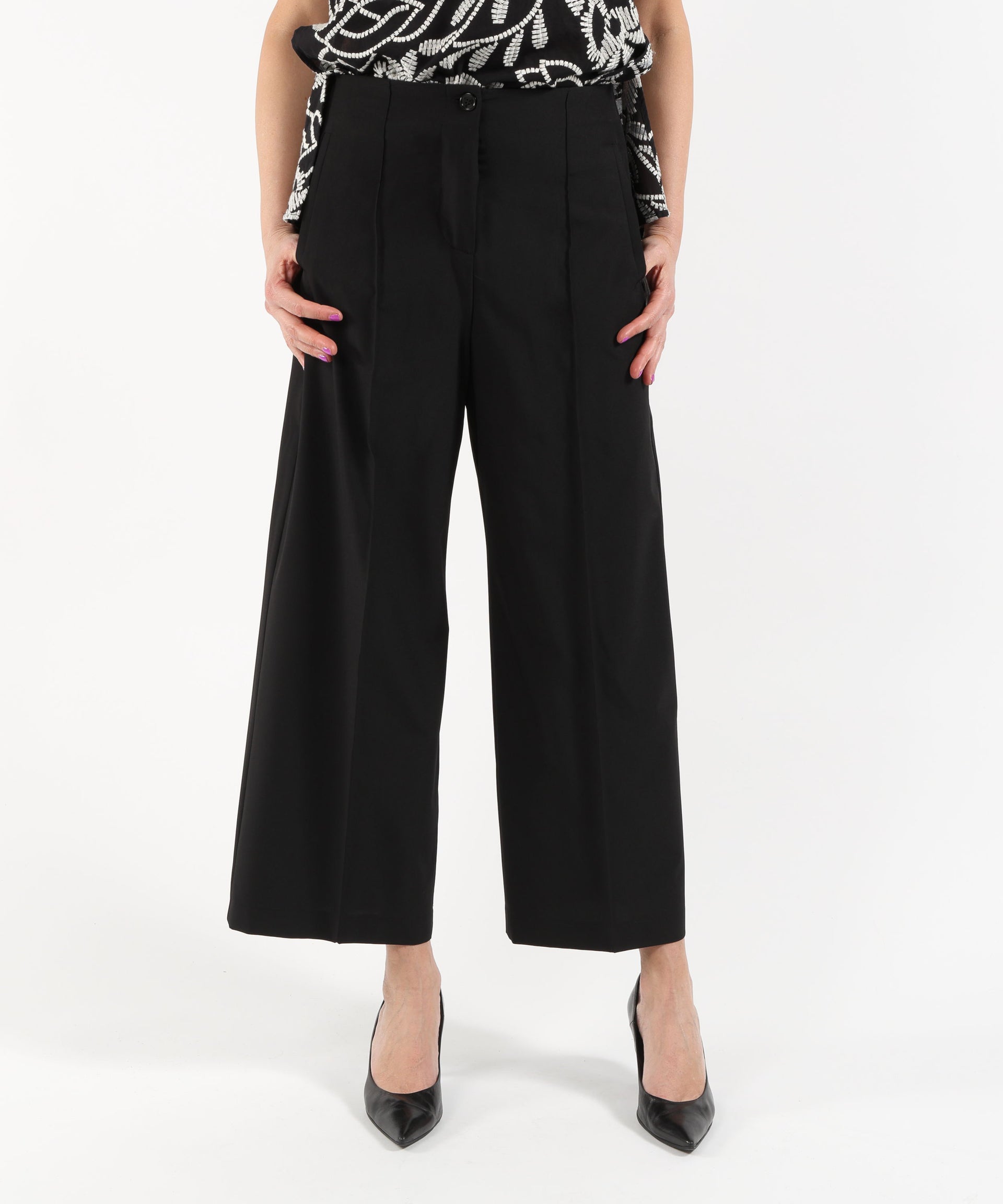 ELENA MIRO' Pantaloni palazzo