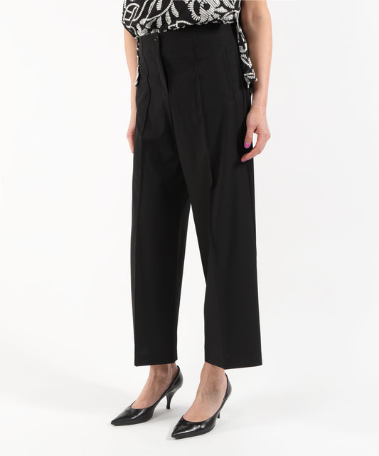 Pantaloni ELENA MIRO' Pantaloni palazzo Nero | ELENA MIRO'