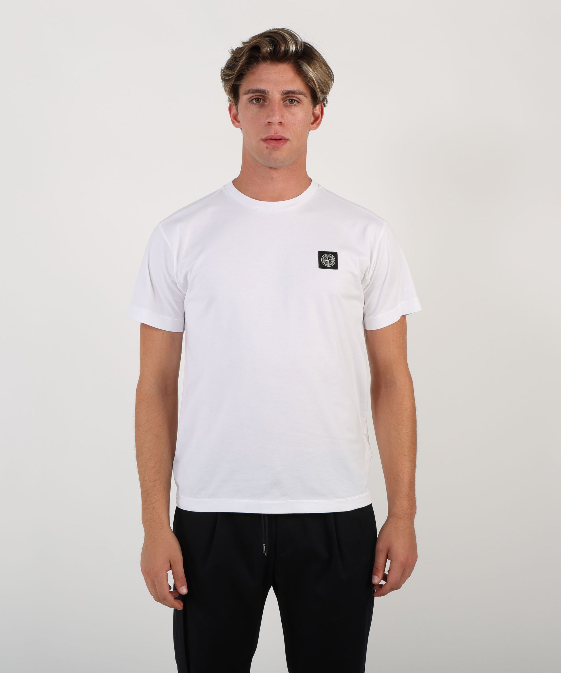 T-shirt STONE ISLAND T-shirt in jersey Bianco | STONE ISLAND