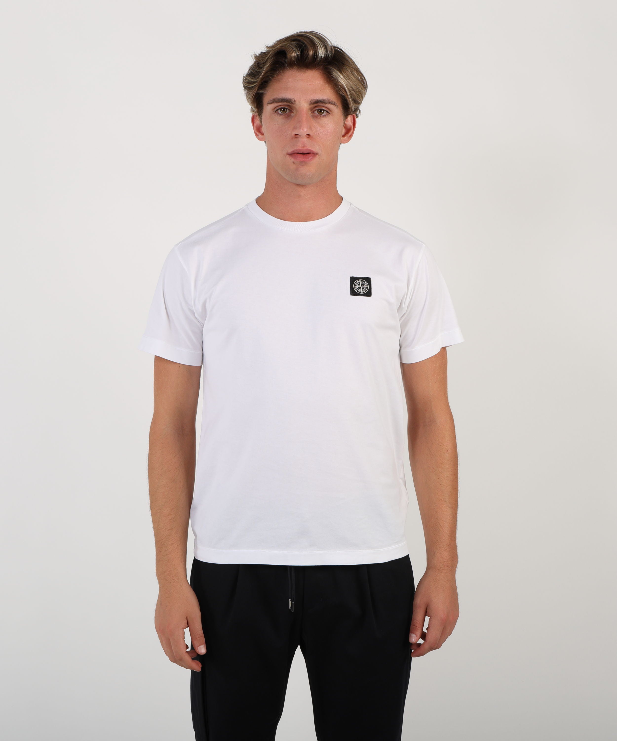 T-shirt STONE ISLAND T-shirt in jersey Bianco | STONE ISLAND