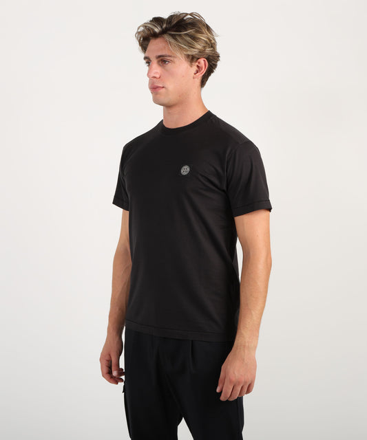 T-shirt STONE ISLAND T-shirt in jersey Nero | STONE ISLAND