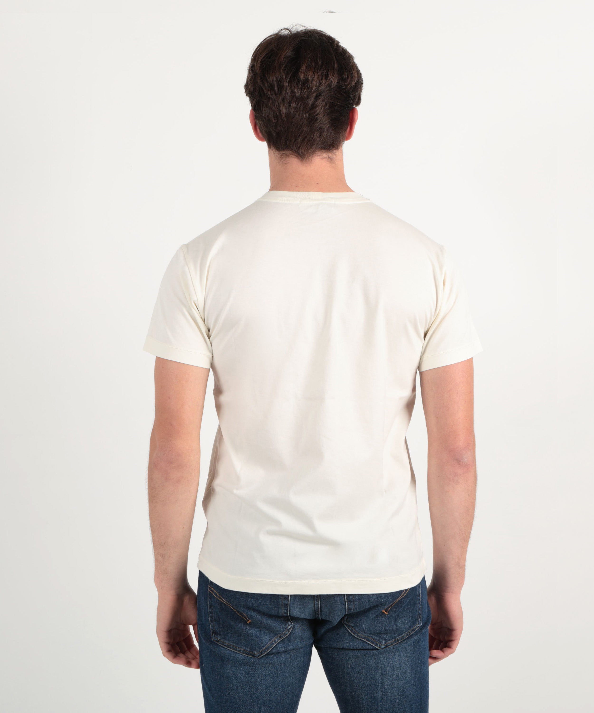 T-shirt STONE ISLAND T-shirt in jersey Avorio | STONE ISLAND