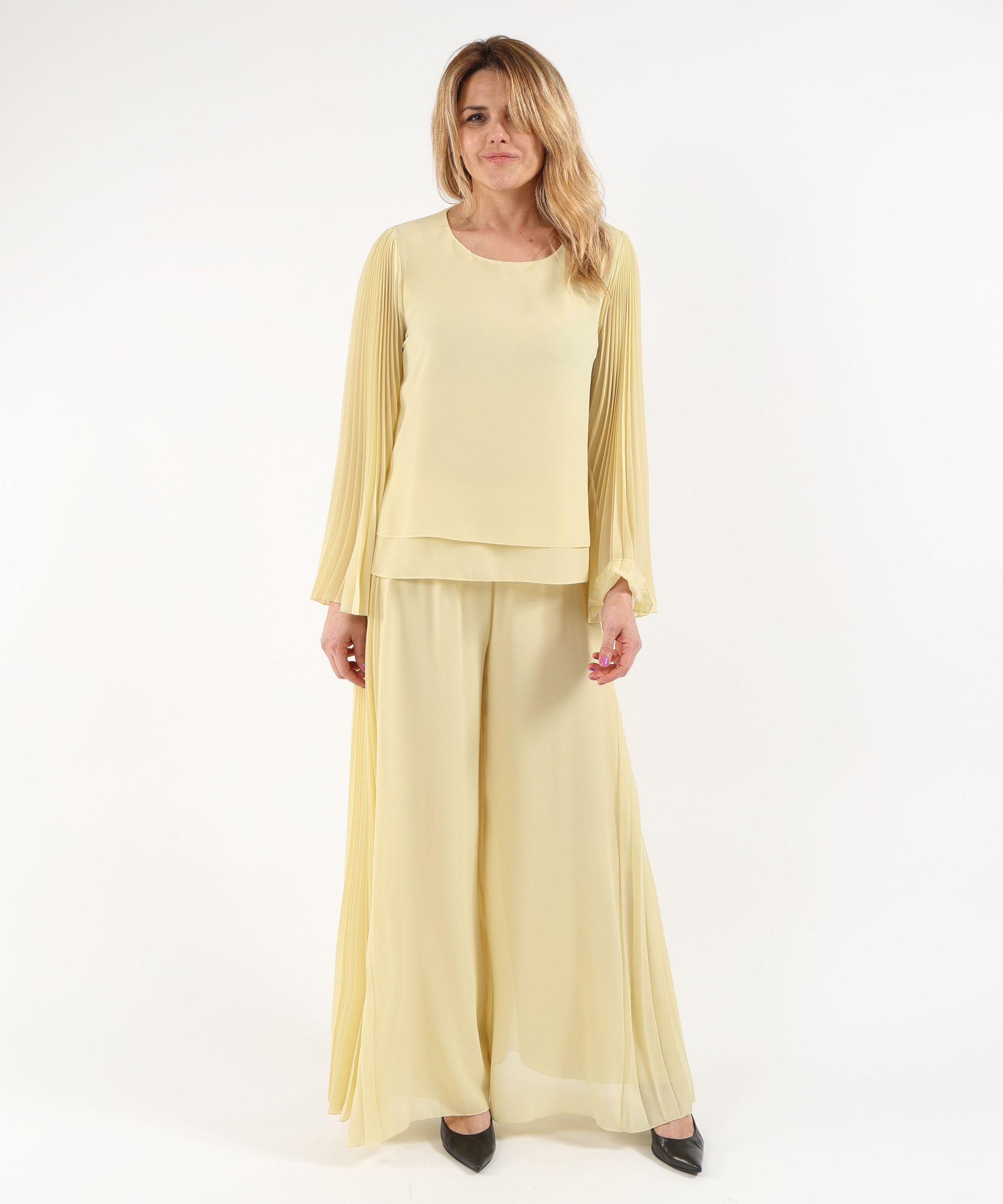 Completi CLIPS Completo blusa e pantalone Giallo | CLIPS