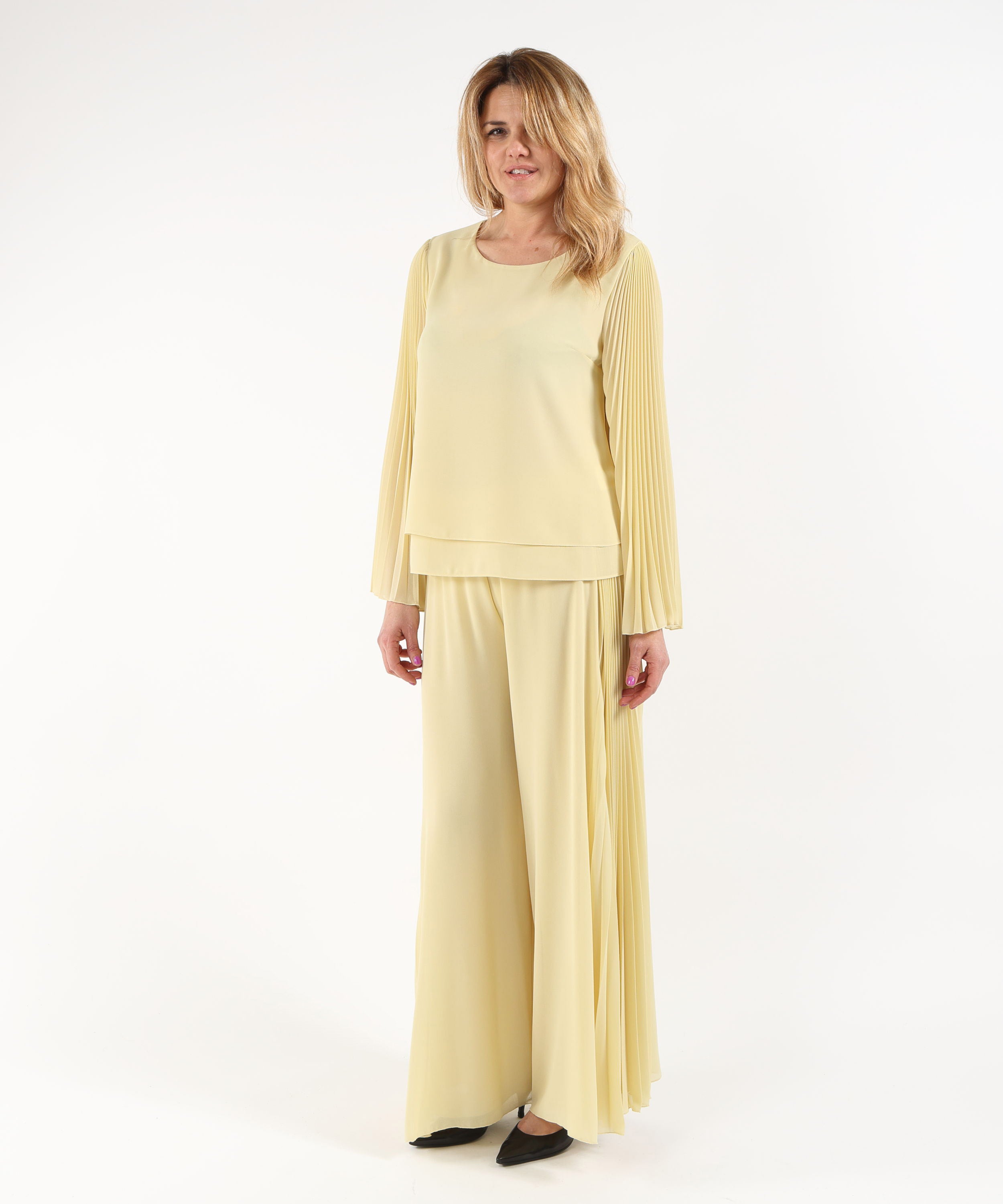 Completi CLIPS Completo blusa e pantalone Giallo | CLIPS