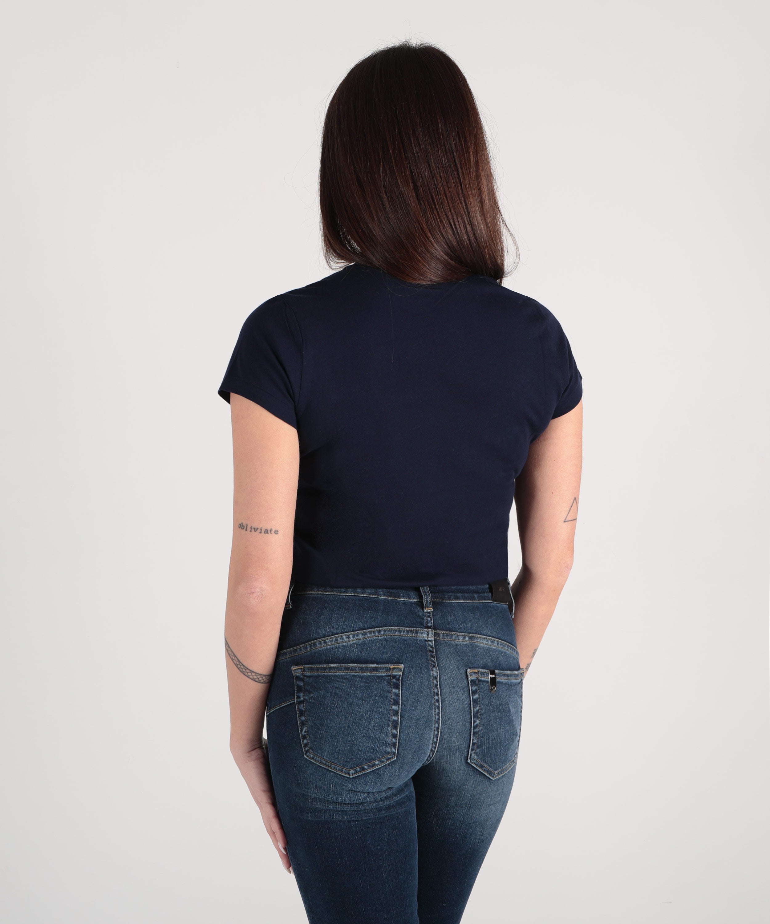 T-shirt POLO RALPH LAUREN T-shirt in cotone con logo Navy | POLO RALPH LAUREN