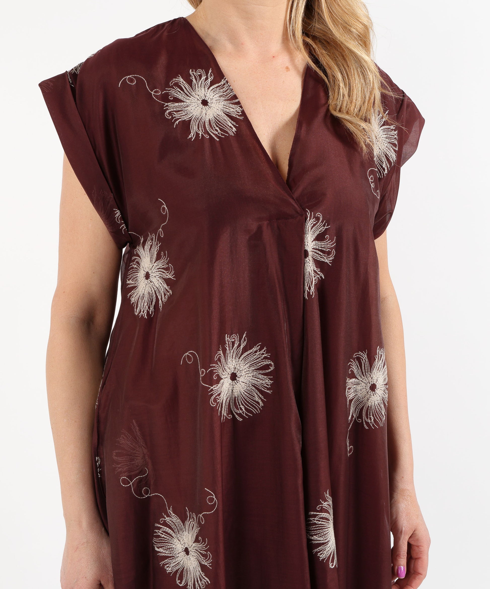 Dresses &amp; Suits TO.ABI Embroidered Dress Marrone | TO.ABI