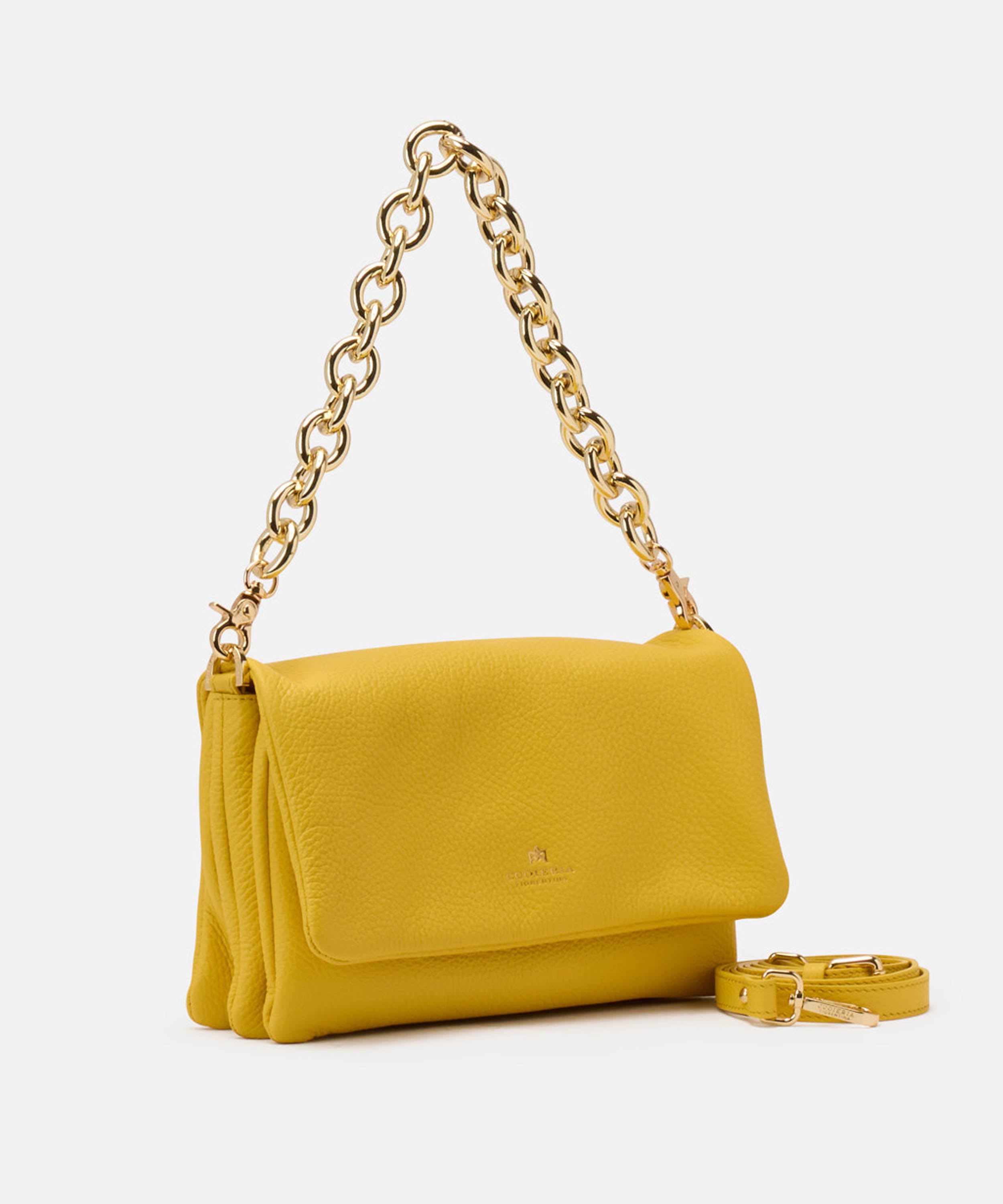 Bags CUOIERIA FIORENTINA   Flap bag Giallo | CUOIERIA FIORENTINA
