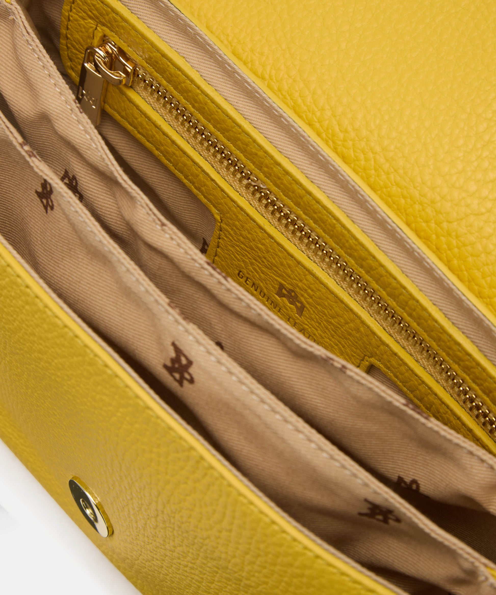 Borse CUOIERIA FIORENTINA  Flap bag Giallo | CUOIERIA FIORENTINA