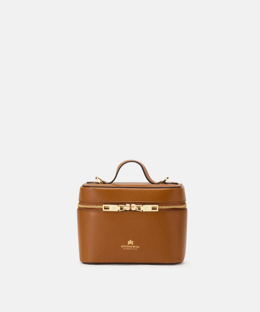 Beauty case CUOIERIA FIORENTINA  Small beauty case Cammello | CUOIERIA FIORENTINA